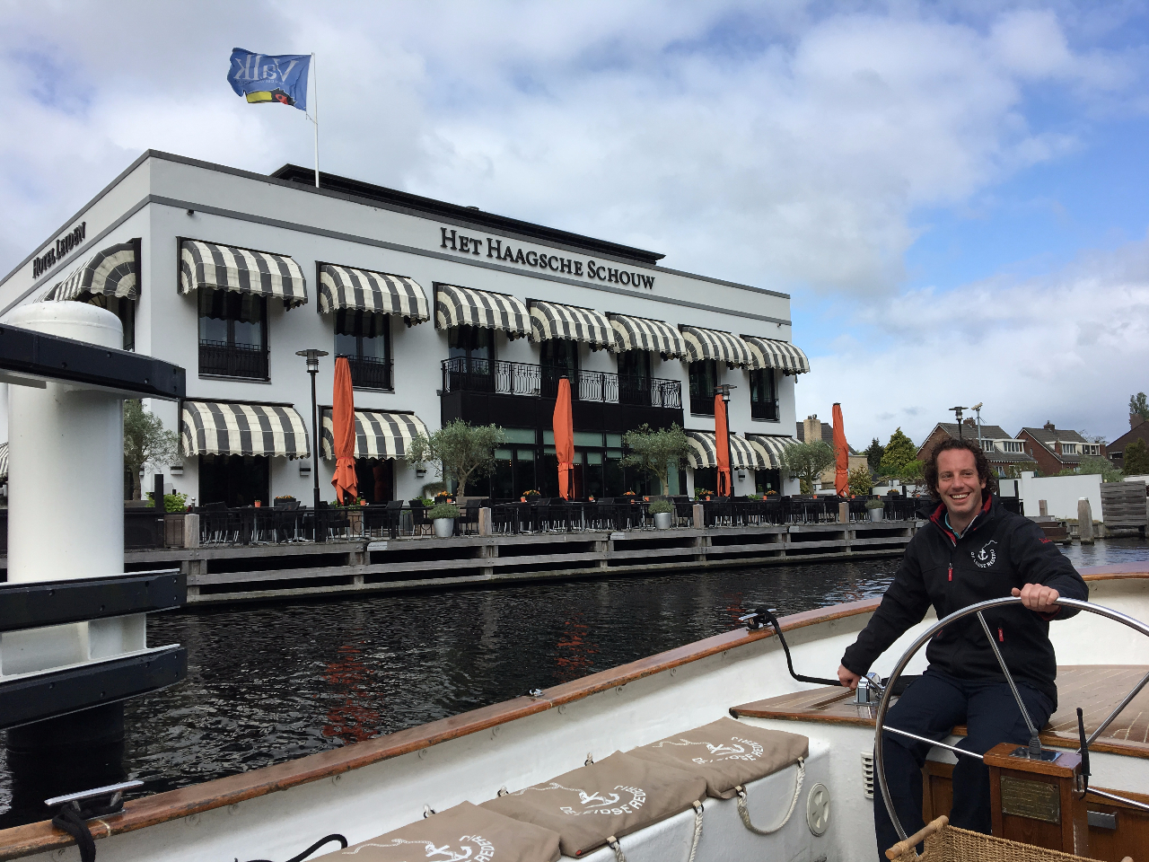 Water tourism in Leiden