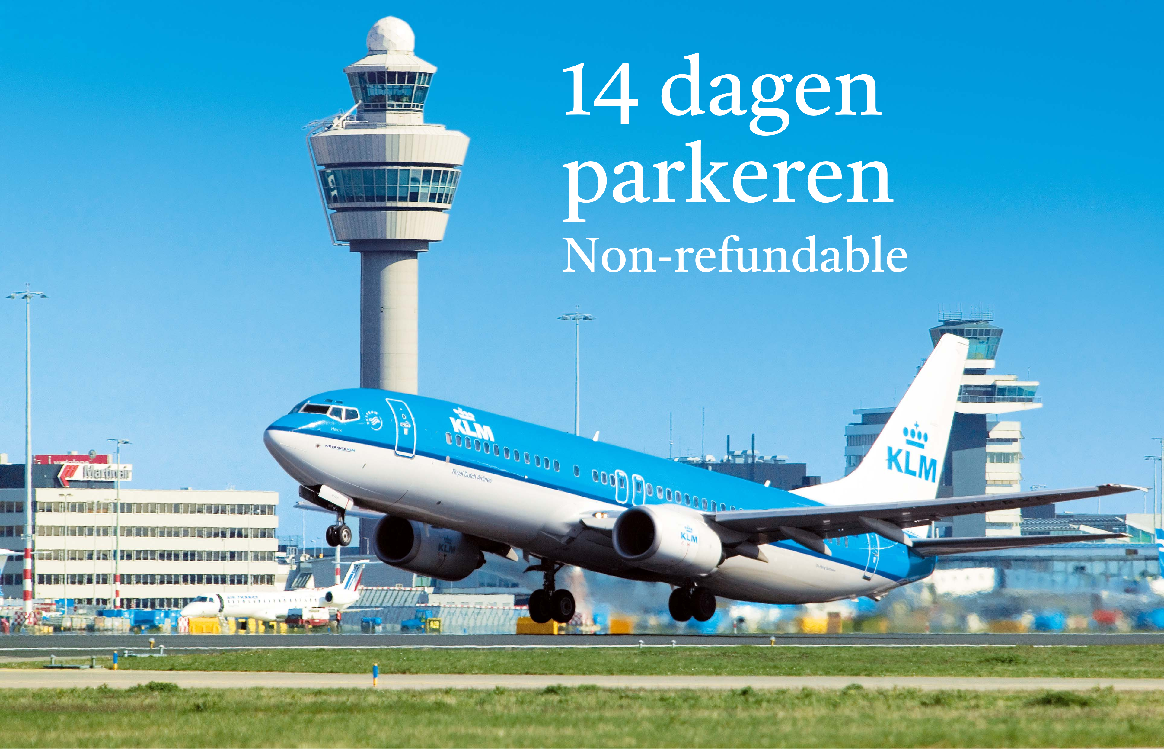 Hotel Schiphol - Park, Sleep & Fly 14 nights (Non refundable)