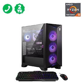 MSI Aegis ZS2 Gaming Desktop with AMD Ryzen 9 Processor