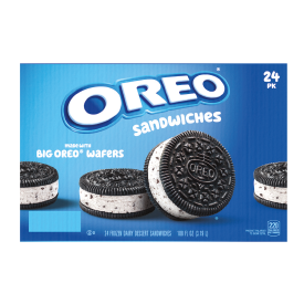 Oreo Frozen Dessert Sandwiches