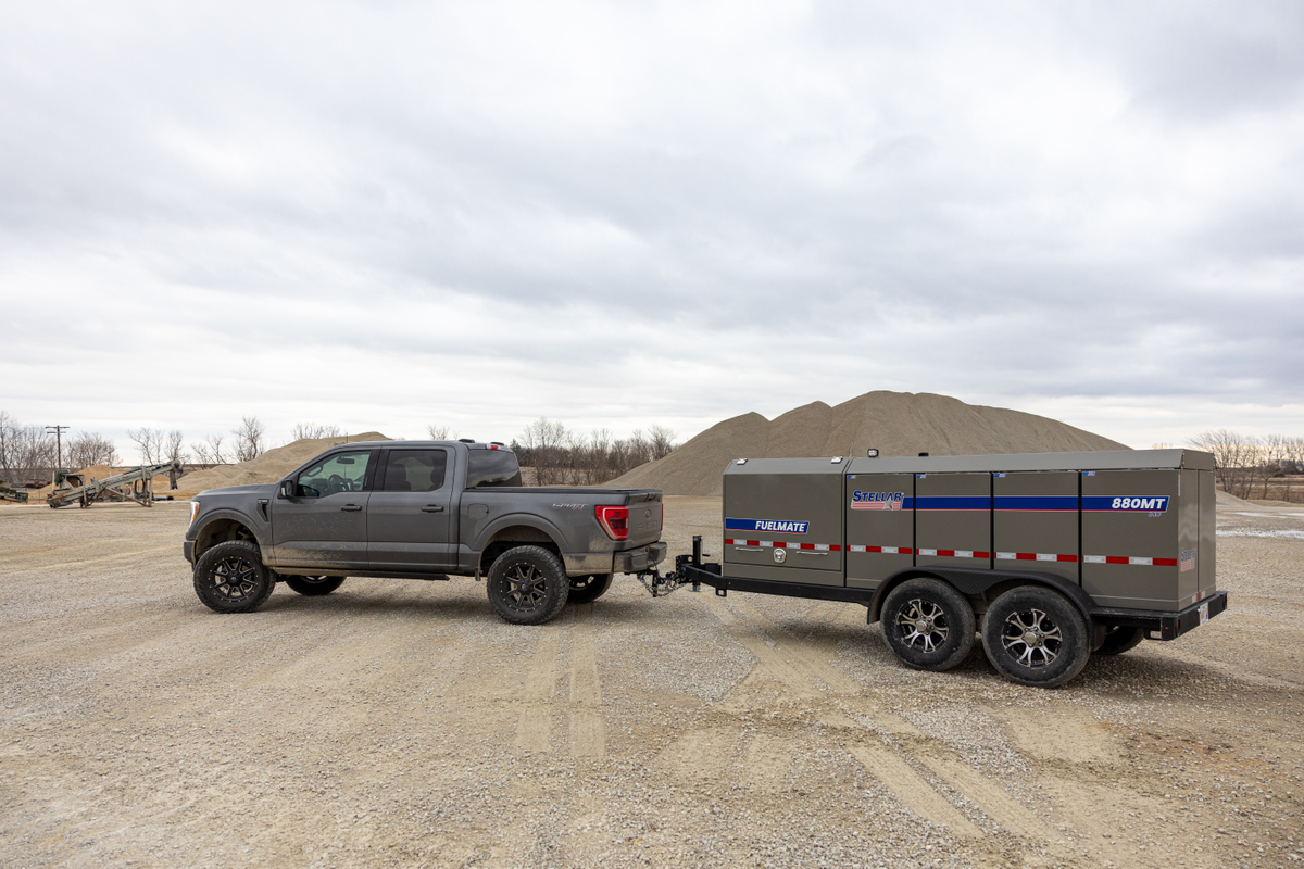 FuelMate 880MT fuel trailer, quarry