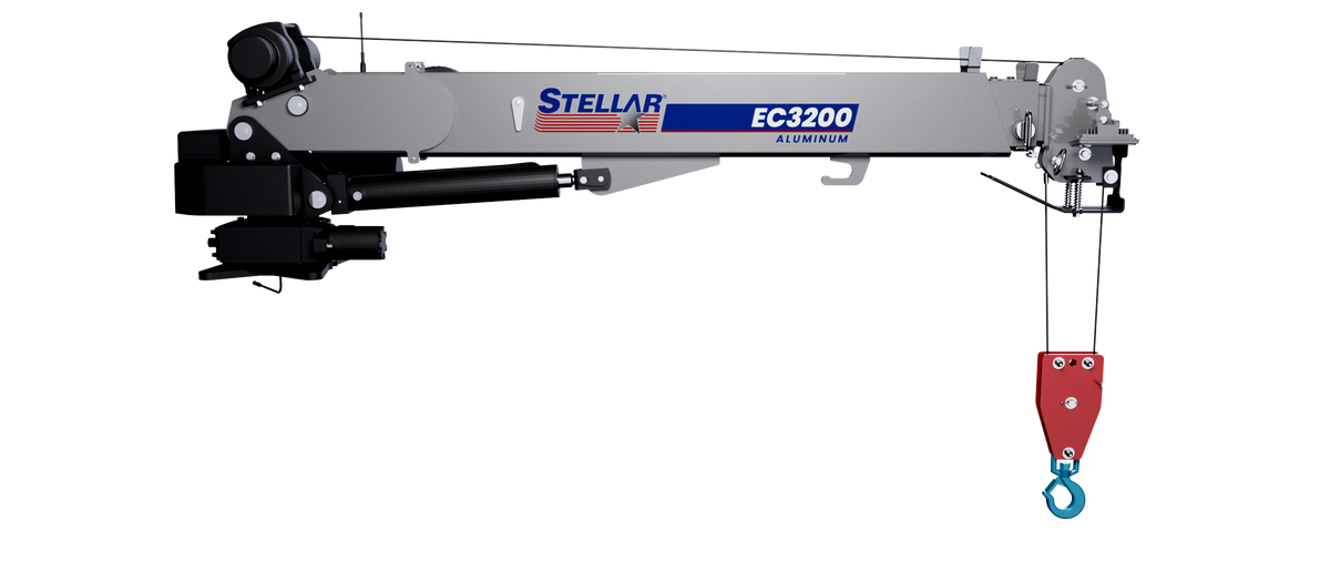 Stellar EC3200 electric crane, hook right