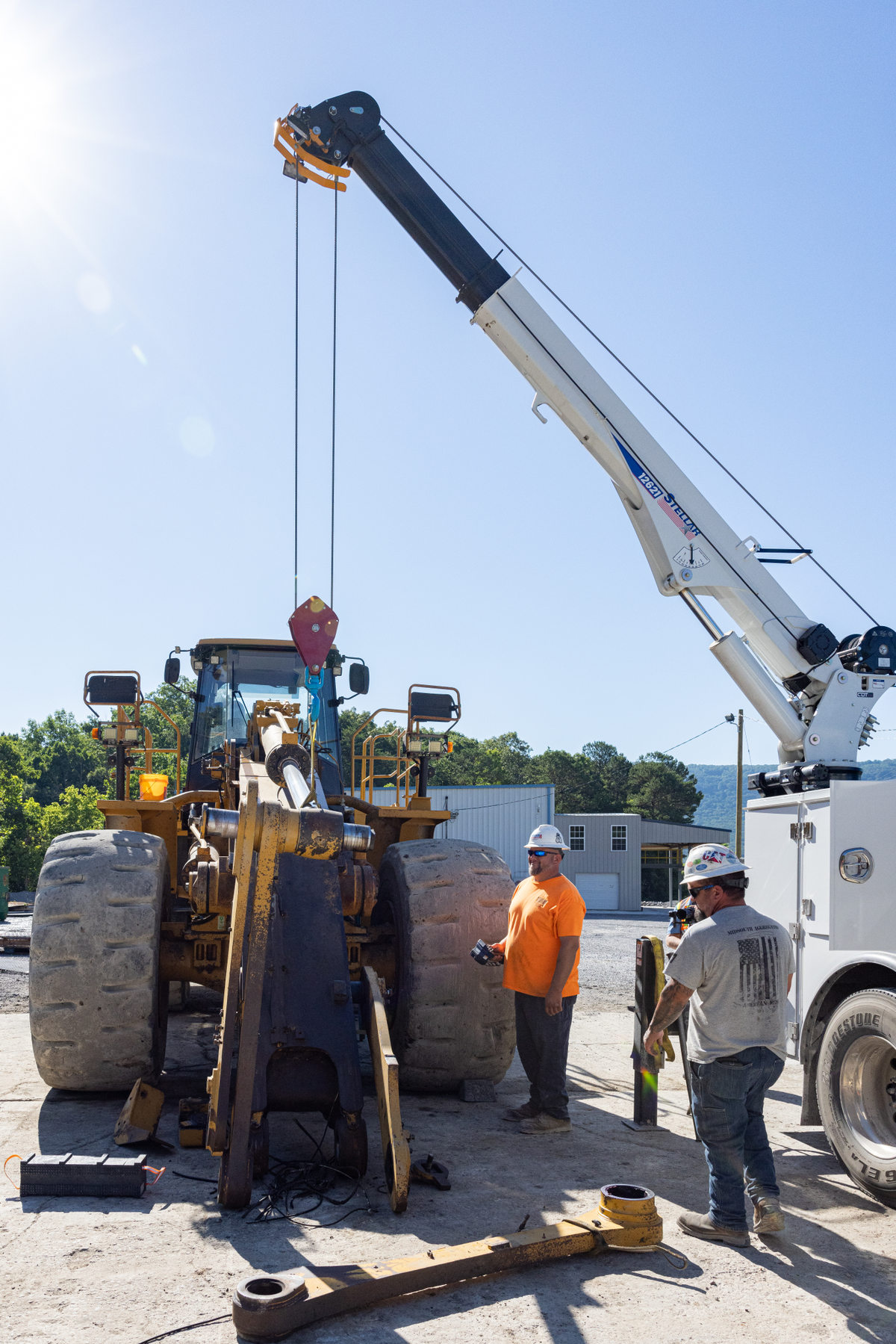 Stellar TMAX 2 quarry package with 12621 crane