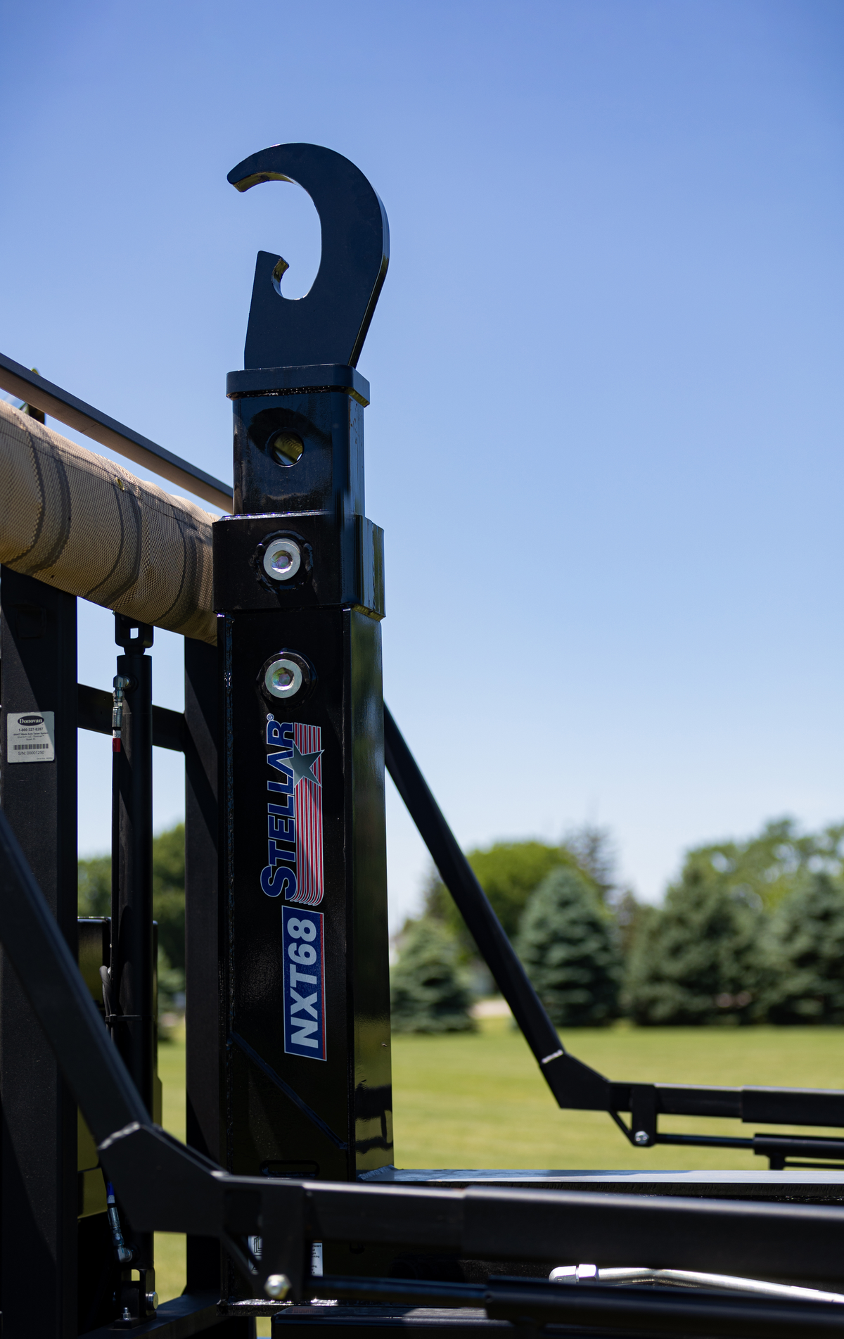 Hooklift hoist working detail