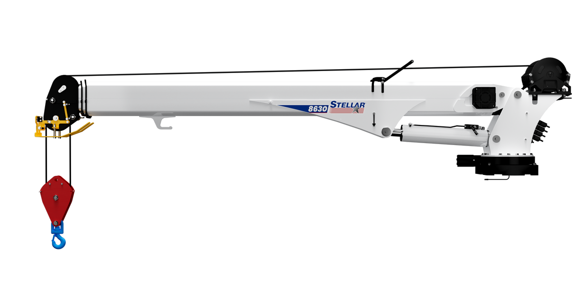 Stellar 8630 hydraulic crane