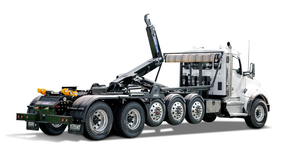 Stellar hooklift hoist (Flex36 family photography)
