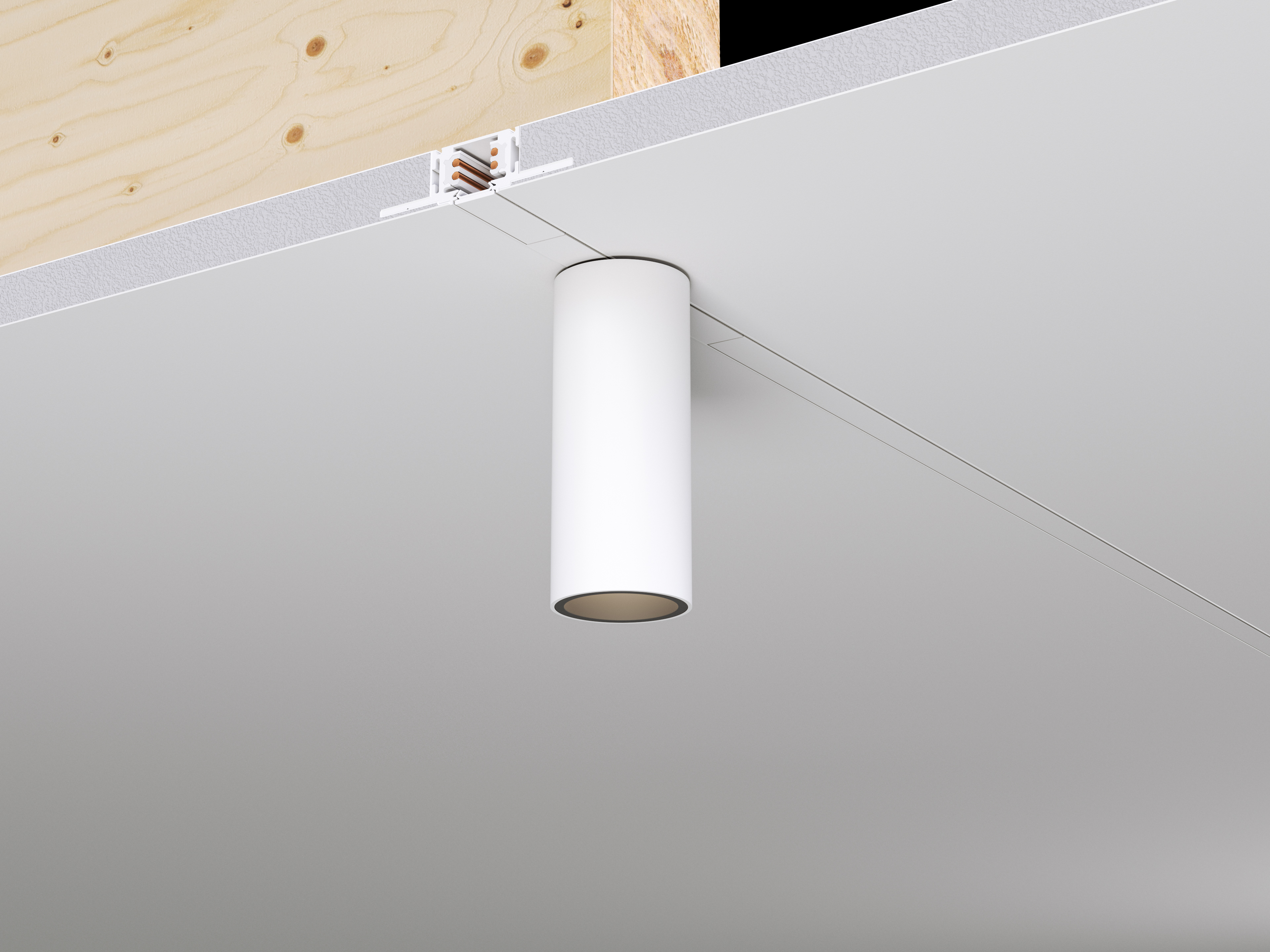 T24M Tubo Small br   Downlight br   Magnetic Track Head