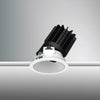 Luca 2.7" TruColor™ RGBTW 24V Class 2, Recessed Fixed & Adjustable Downlights<br />Round Adjustable Trim - Click to Enlarge