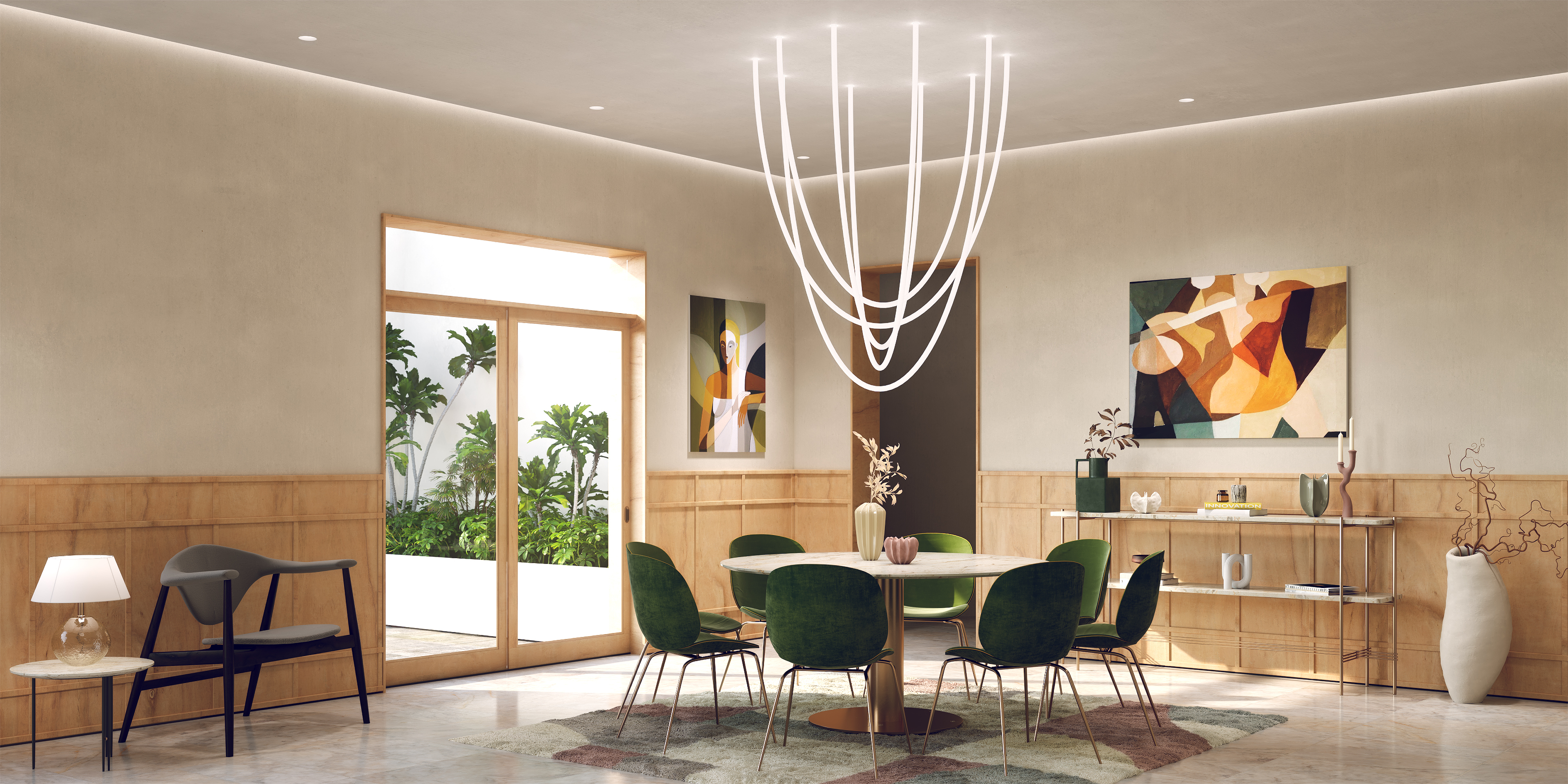 Trapeze 360 MIYO 24VDC, Static White, Warm Dim & TruColor Tunable White