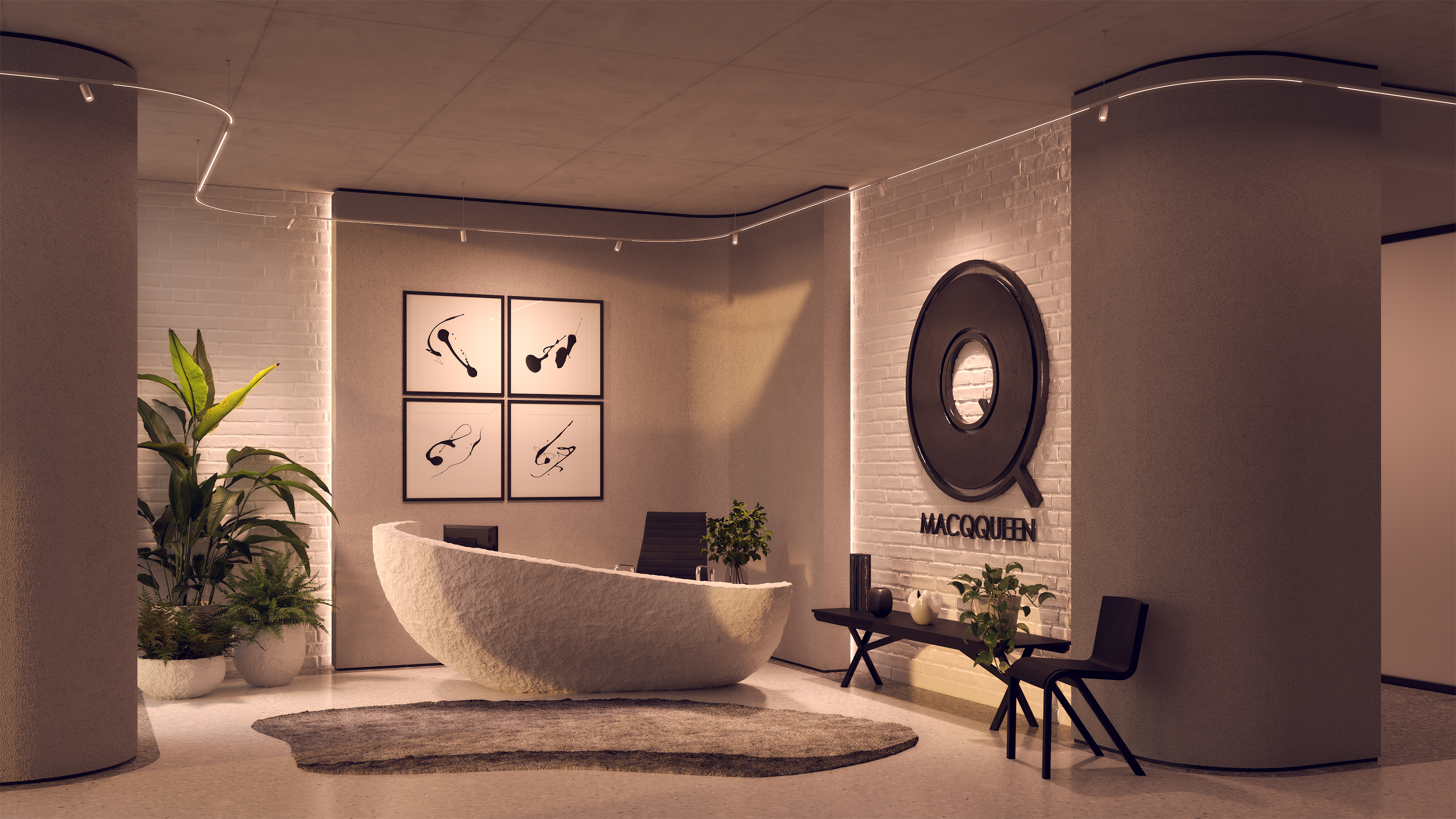 MTS48 MicroTrack&trade; Suspension 48VDC Class 2, Single Circuit, Suspension Track System - Click to Enlarge