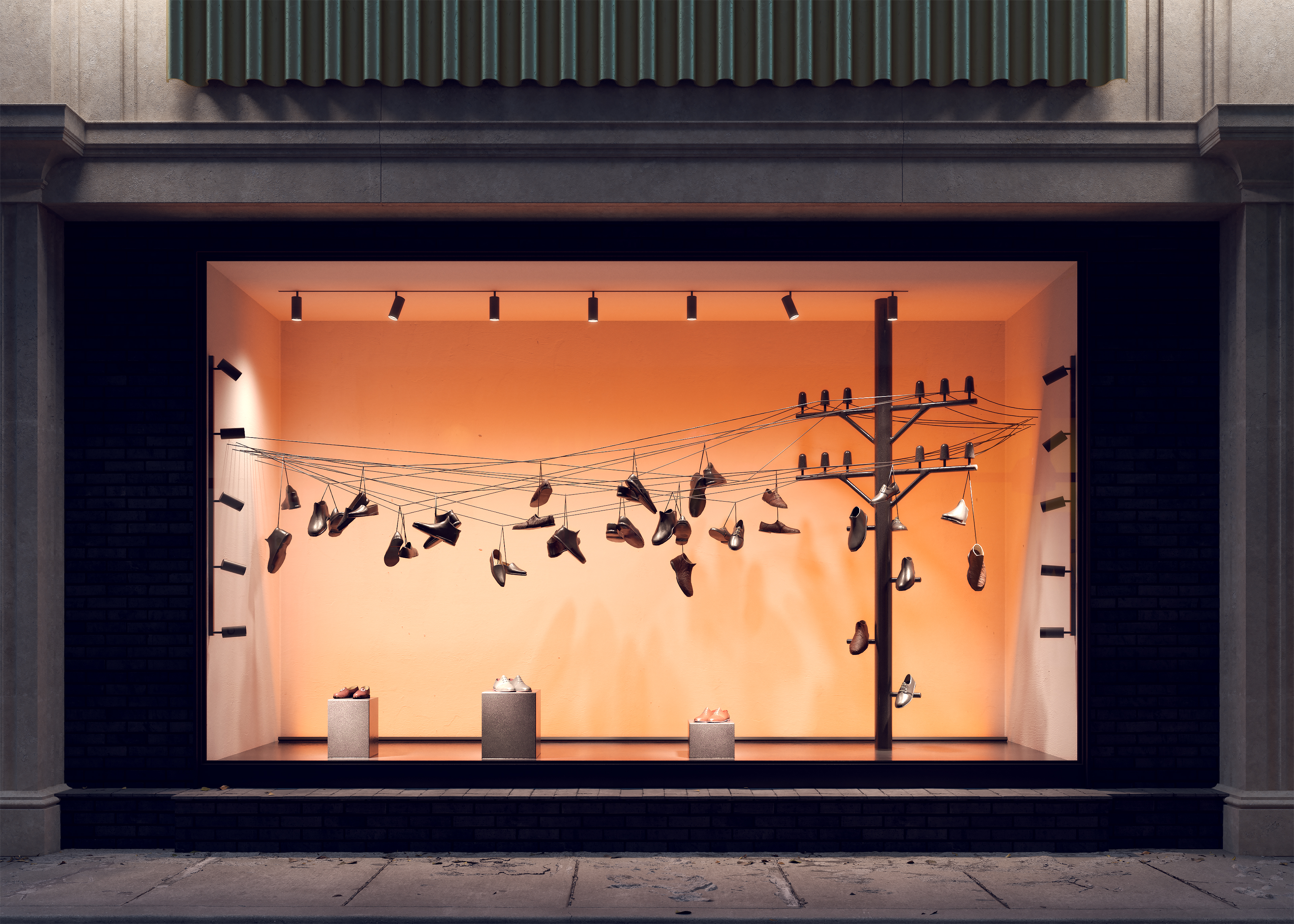 TS24M Magnetic Track 24VDC Remote Power, Two-Circuit, Surface Or Suspended Track System