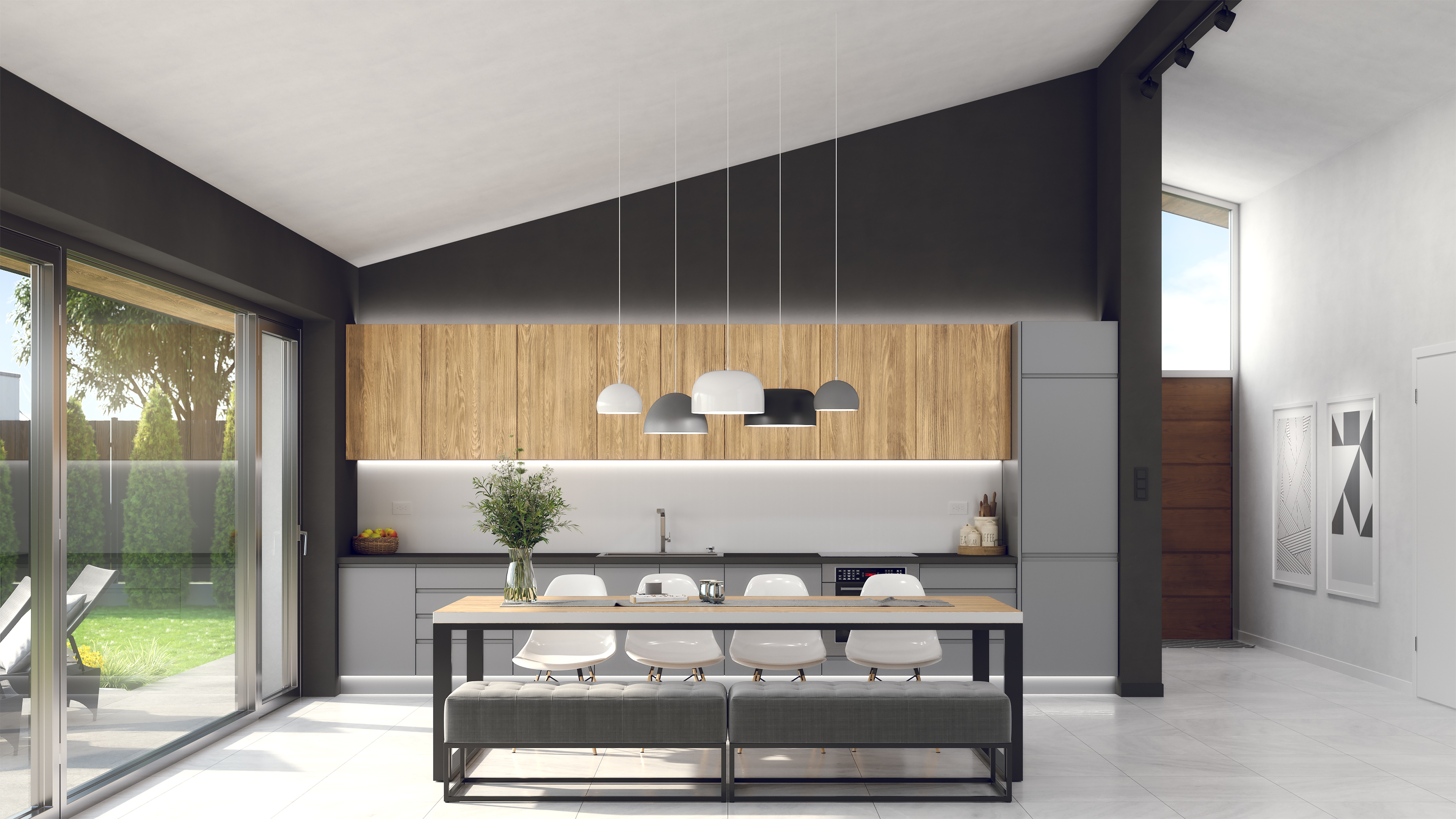 Light Channel 0.6" DIY Recessed Millwork 24VDC, Static White & Color,<br />Warm & Pro Dim, Tunable White, RGB, RGBW & RGBTW - Click to Enlarge