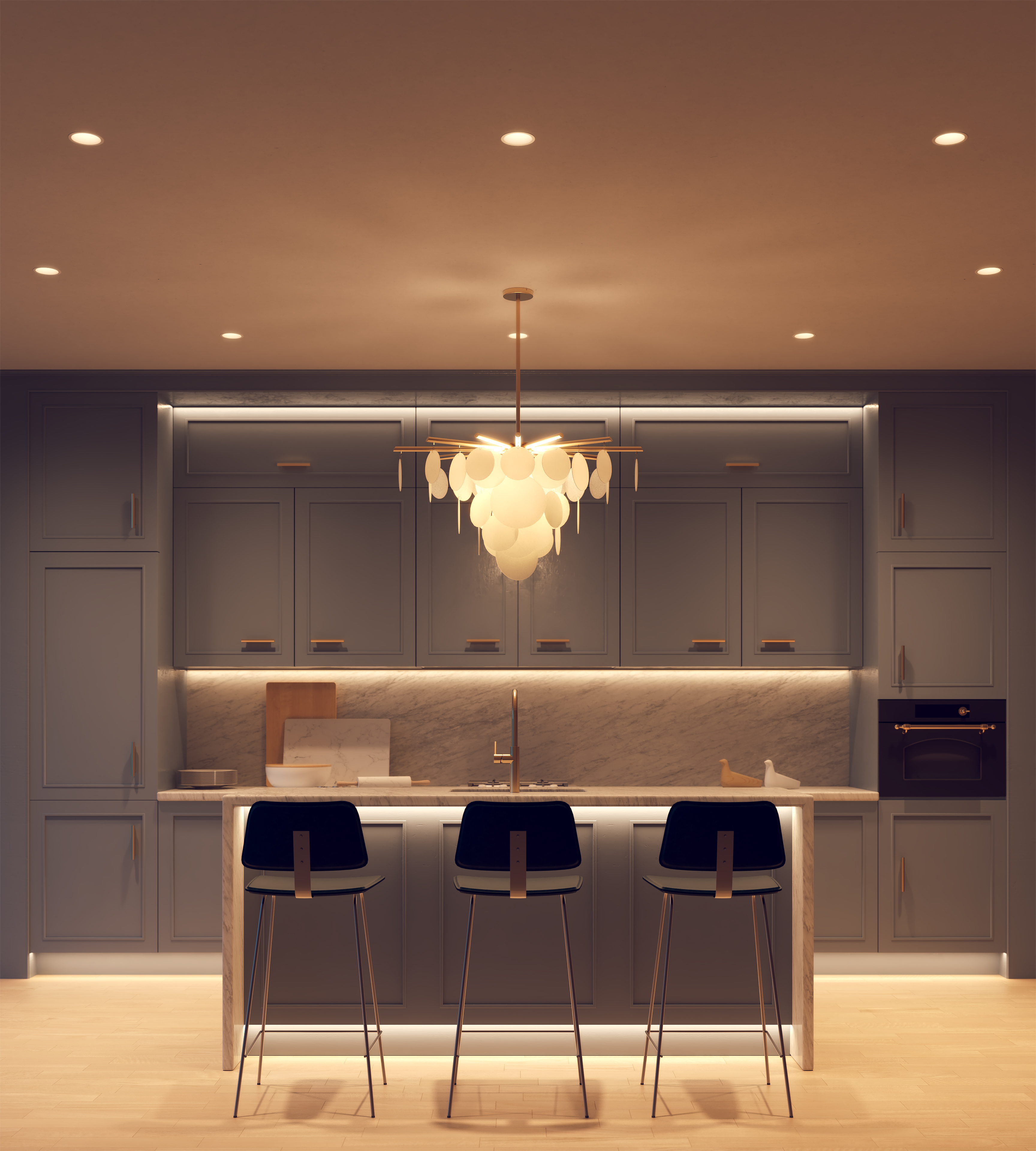 Luca 3.5" Static White 120V-277V, Recessed Fixed & Adjustable Downlights - Click to Enlarge