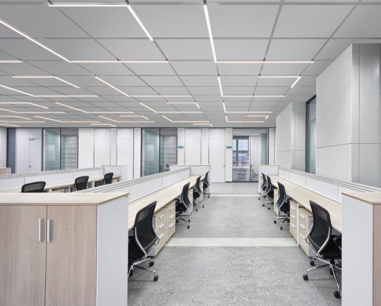 FreeForm T-Bar Ceiling 24VDC Remote Power, Matte White Lens Or Deep Cell Reflector - Click to Enlarge