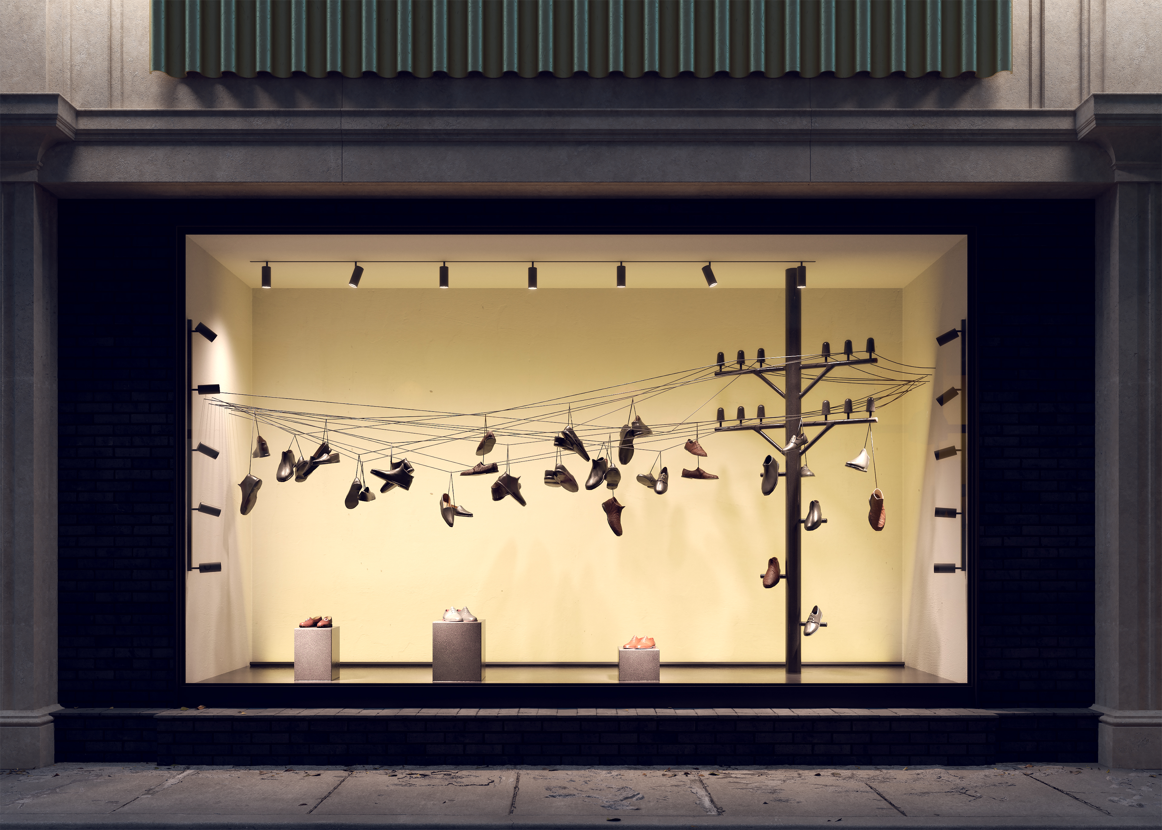 TS24M Magnetic Track 24VDC Remote Power, Two-Circuit, Surface Or Suspended Track System