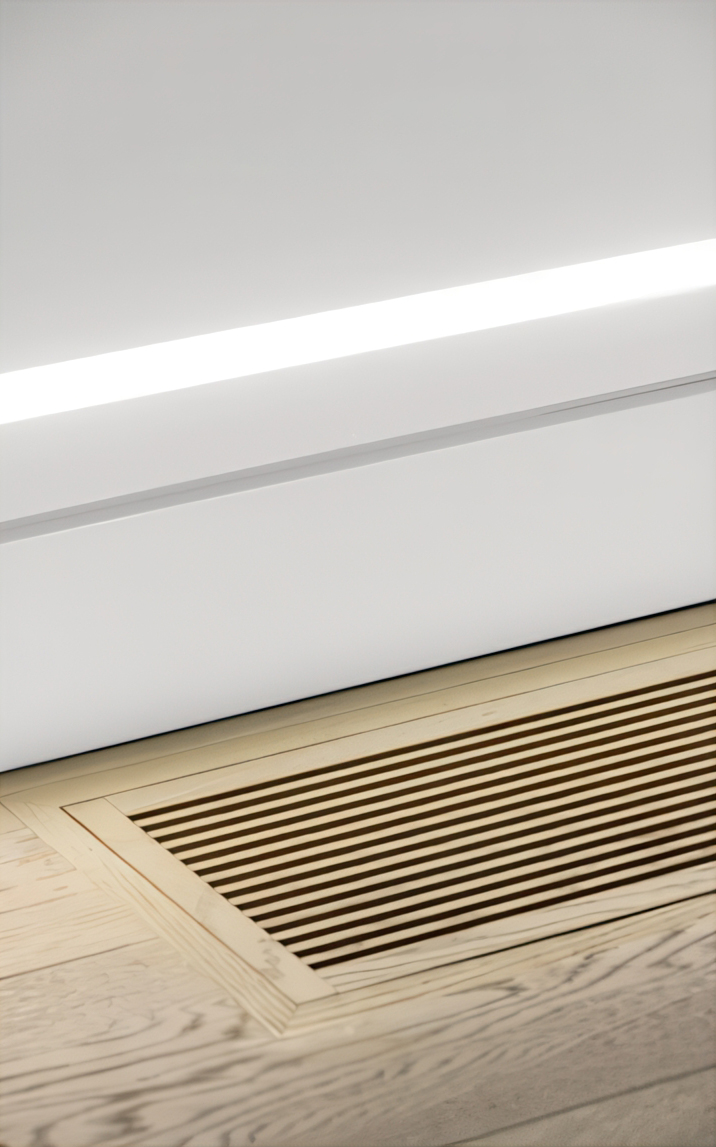 Reveal Cove & Pathway 24VDC Plaster-In LED System, Static White