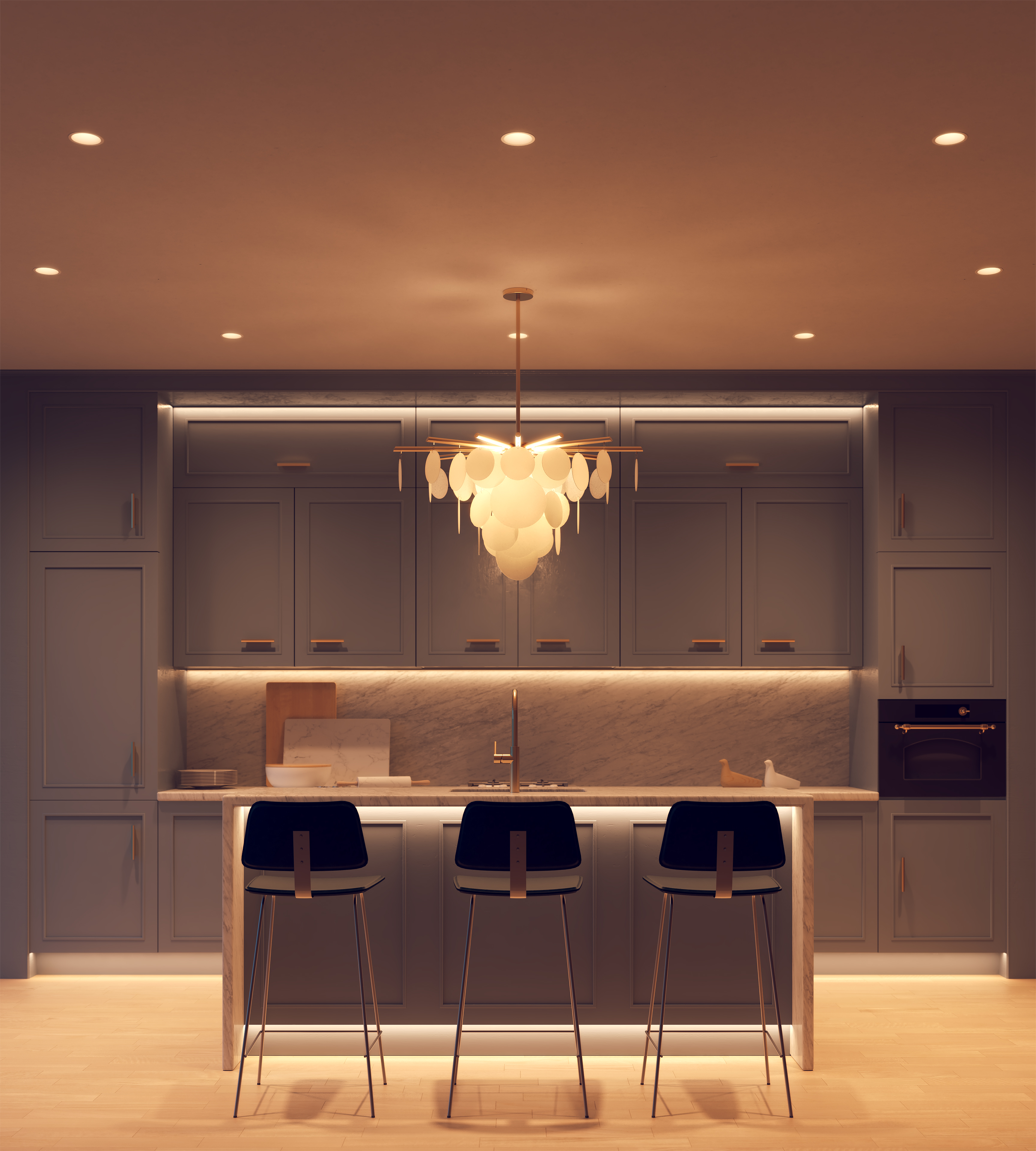 Luca 3.5" Static White 120V-277V, Recessed Fixed & Adjustable Downlights - Click to Enlarge