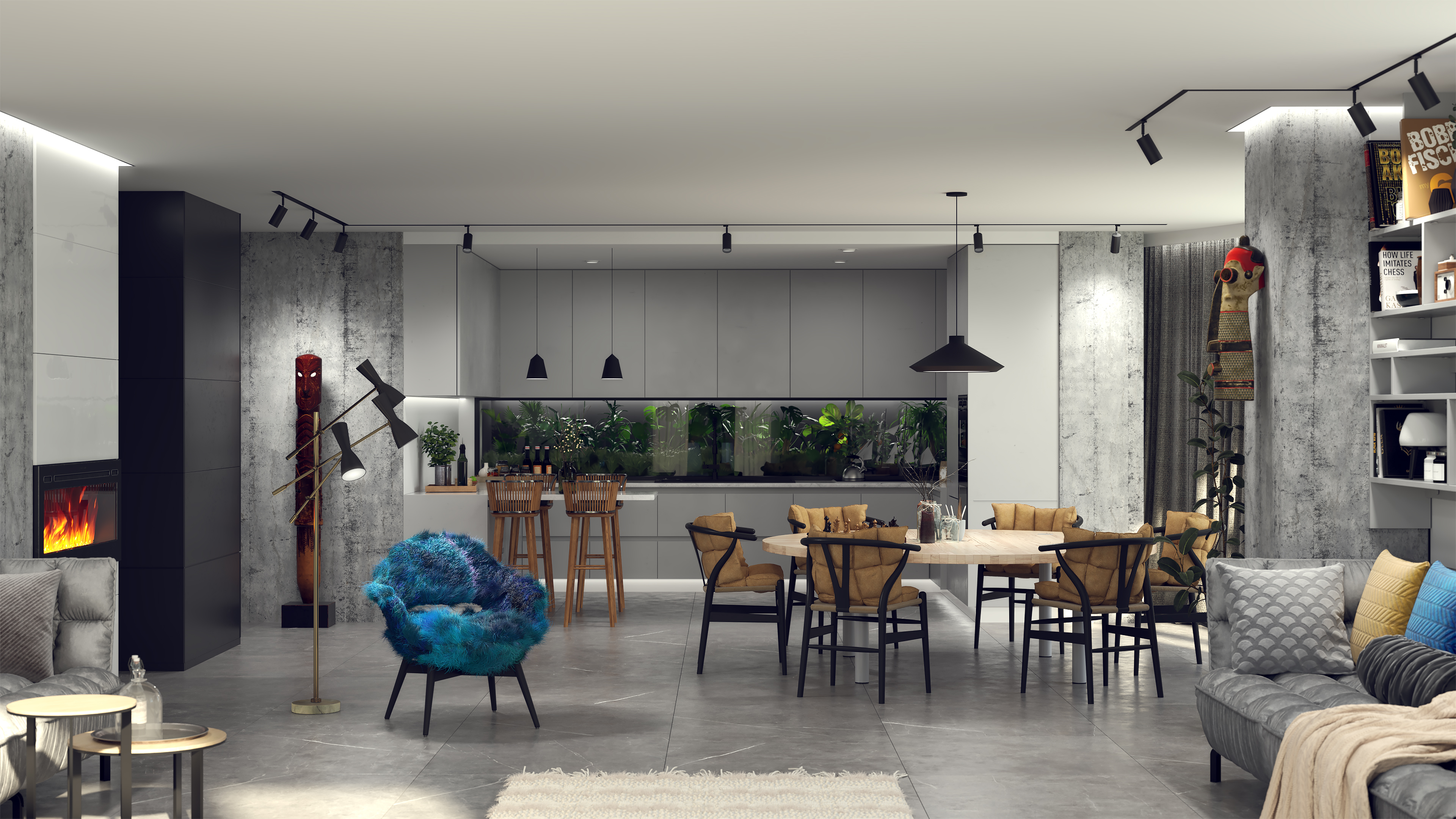 Verge Ceiling TruColor&trade; RGB & Tunable White 24VDC 5/8"<br />Drywall Plaster-In LED System, 5 Channel Control - Click to Enlarge