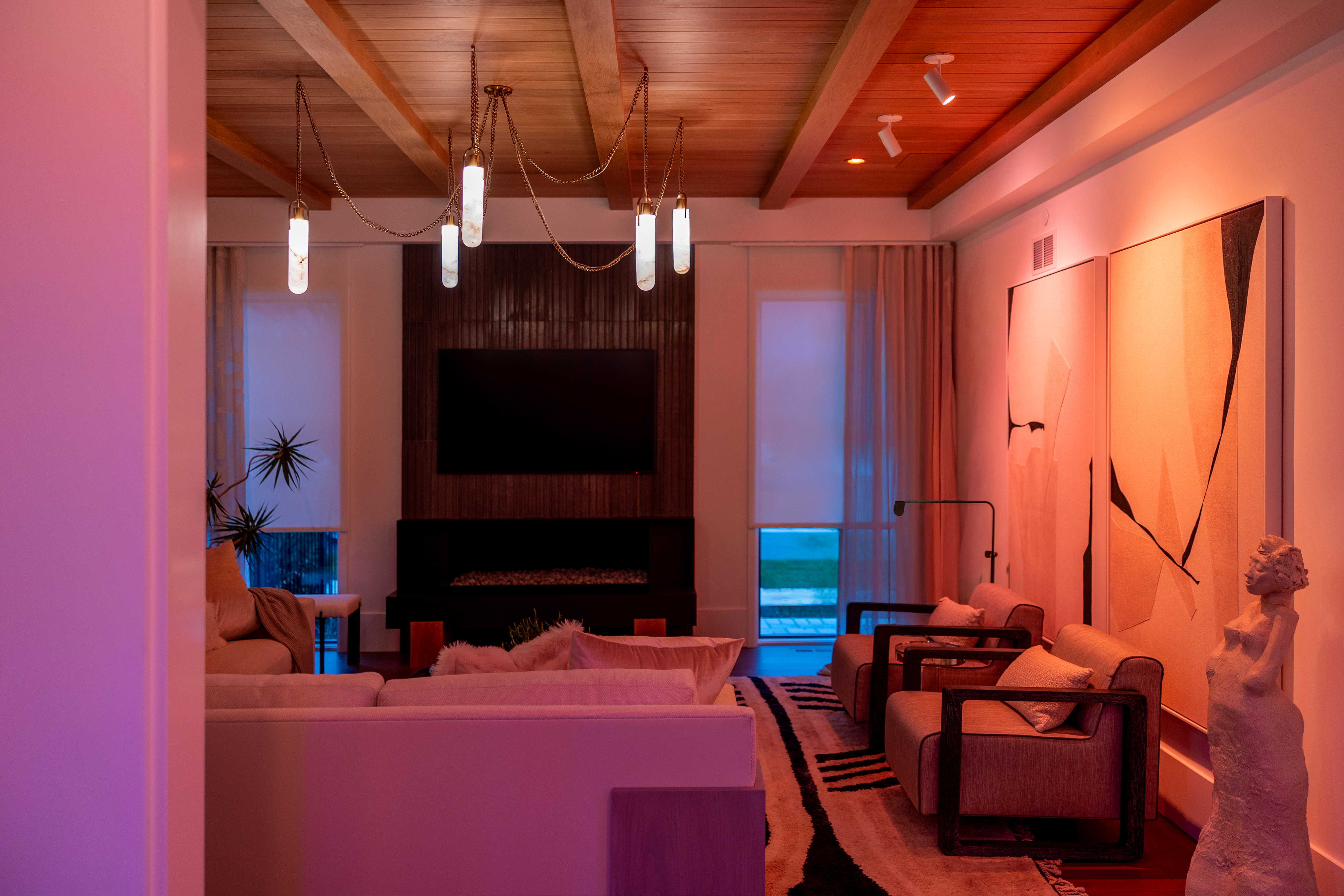 Tubo Large With Fast Jack Canopy 24VDC Remote Power, Integrated LED, Static White & Warm Dim Technology