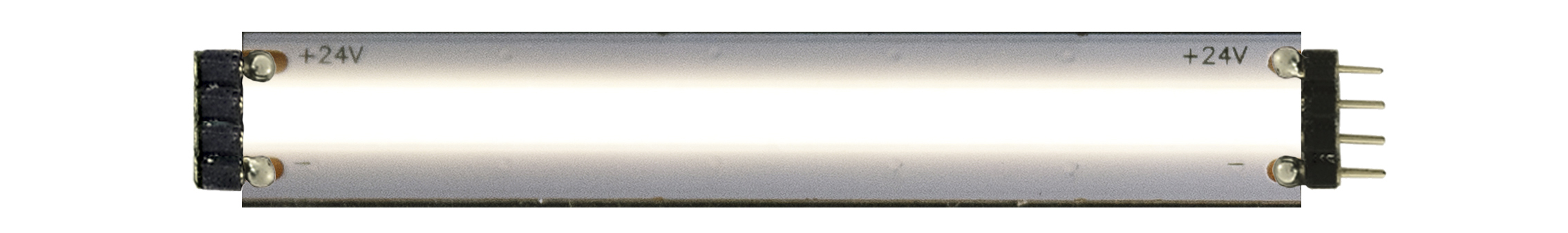 Lazer Strip COB&trade; Static White, 3W & 5W, 24VDC - Click to Enlarge