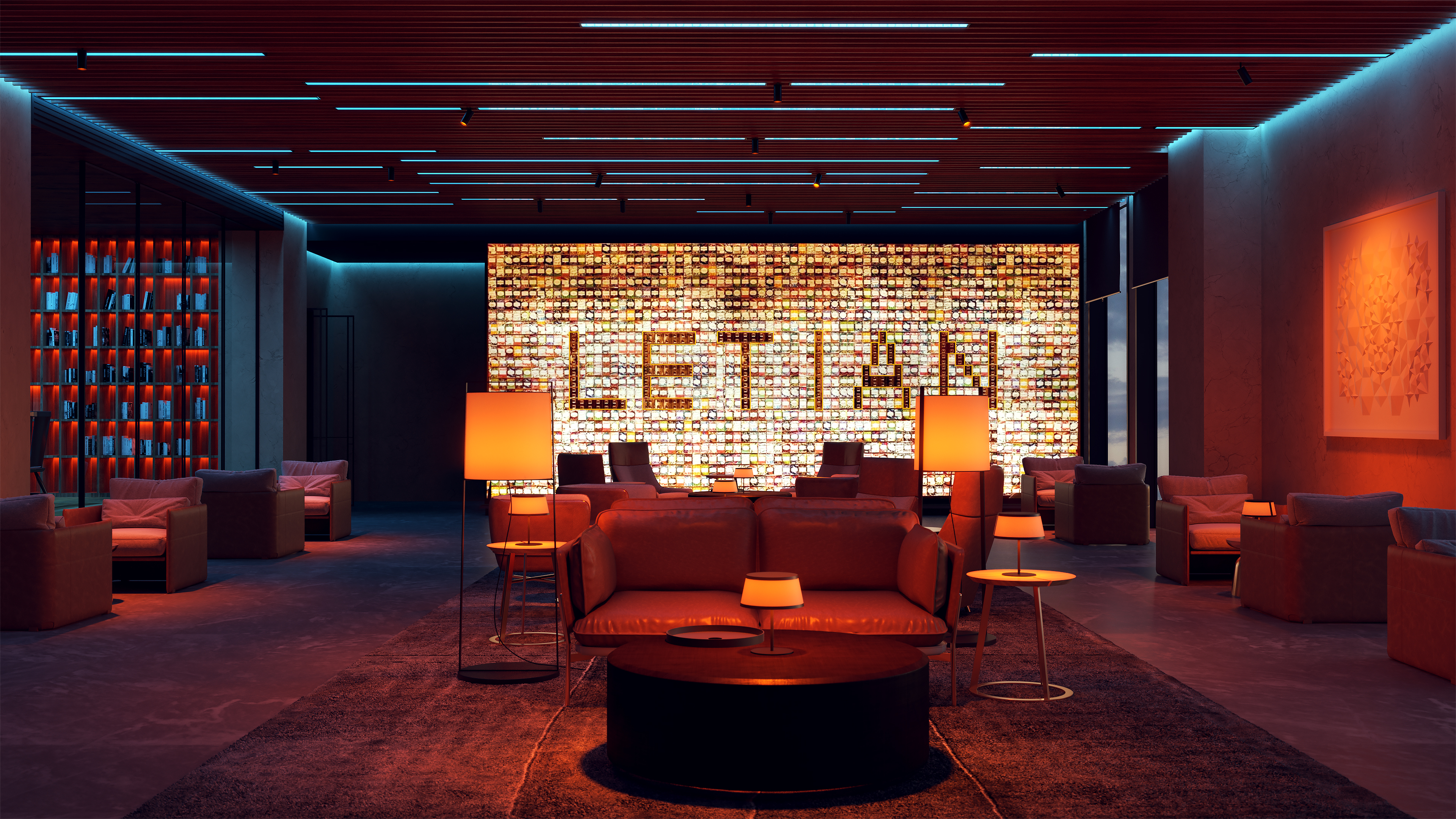 A21 Pure Smart Bulb, TruTrack&reg; Trim - Magnetic 24VDC Remote Power, Recessed Two-Circuit Track System, 1/2" Trim