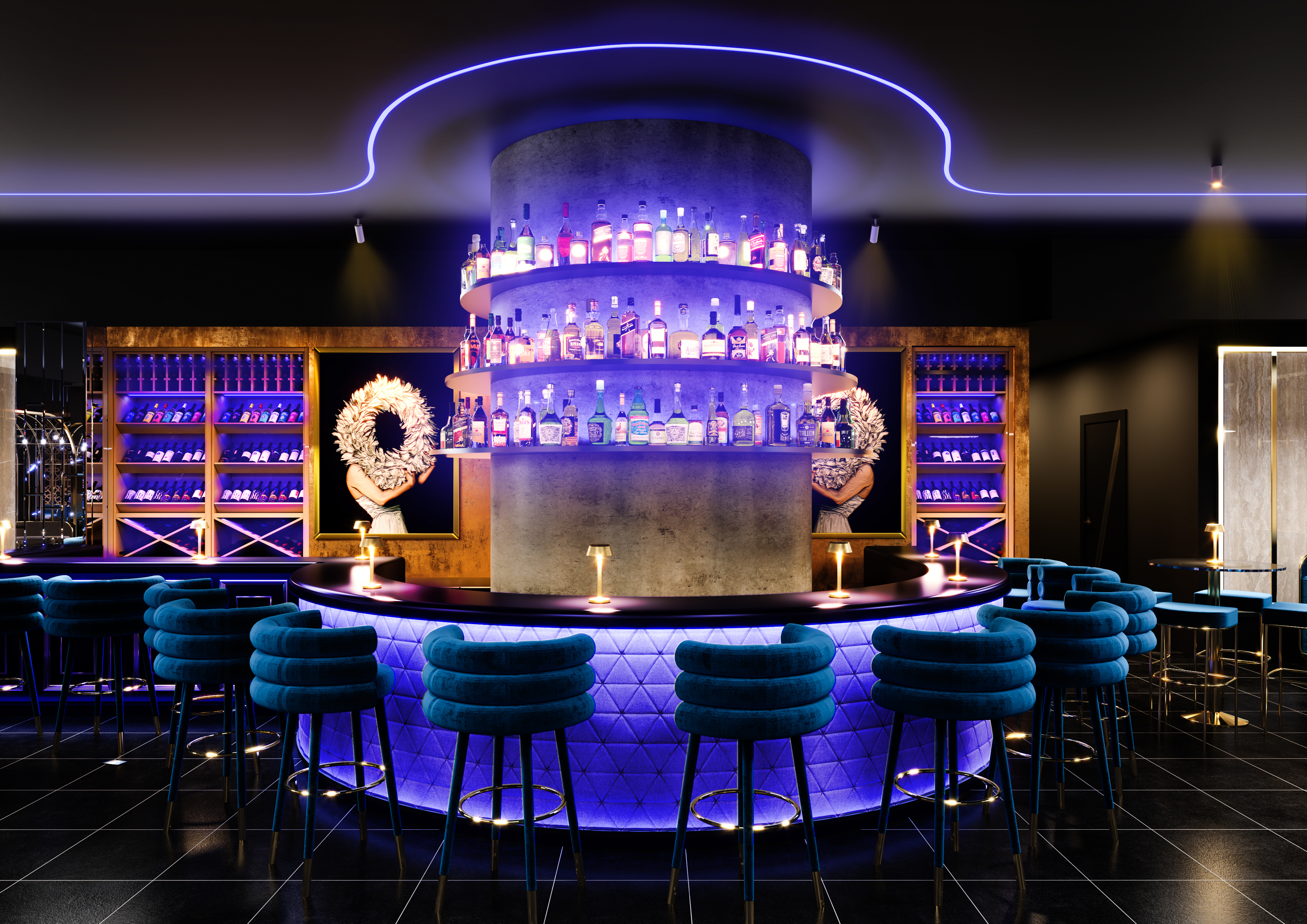 TruCurve 1 DIY (Do-It-Yourself) Plaster-in, 24VDC LED - Click to Enlarge