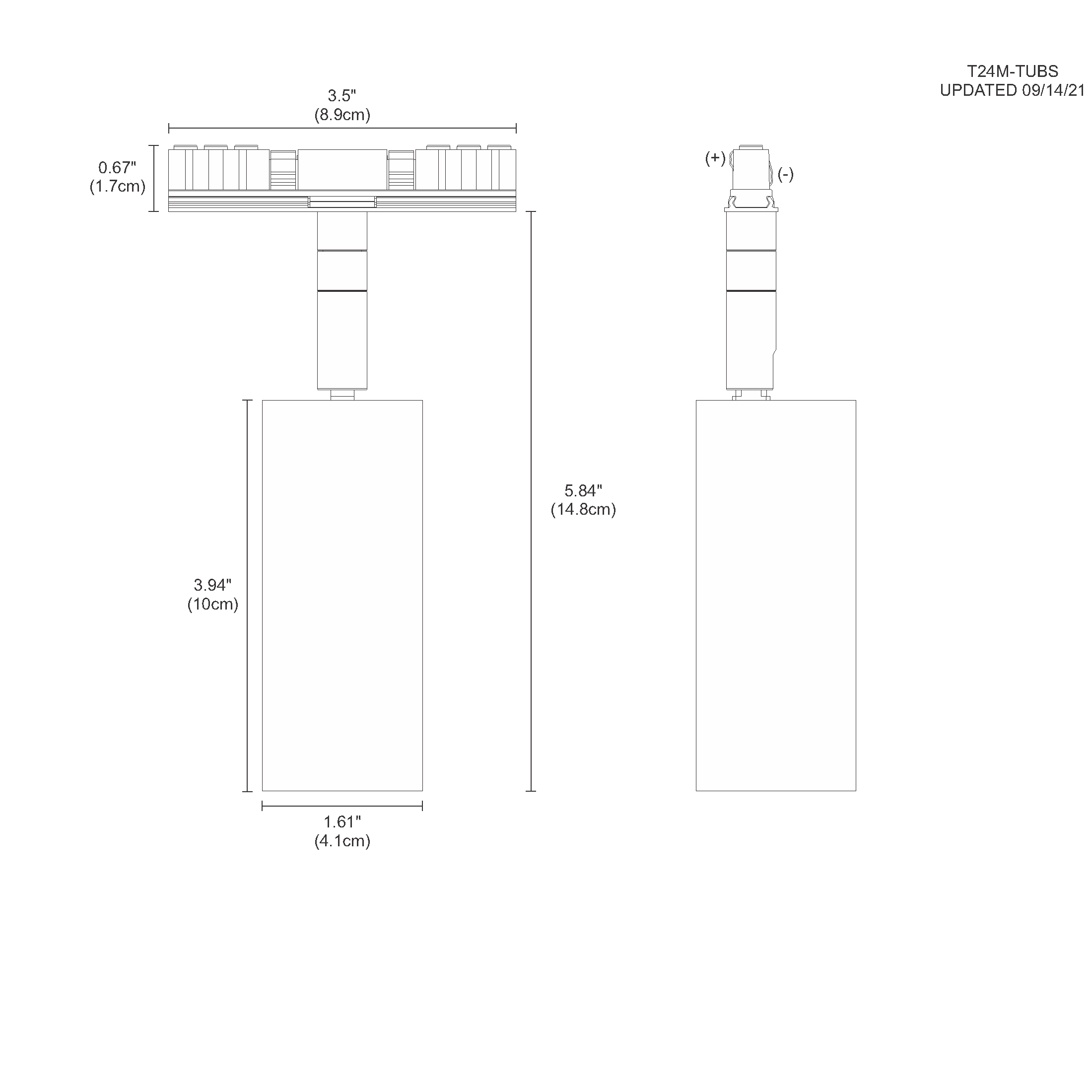 T24M Tubo Small br   2 Circuit br   Magnetic Track Head