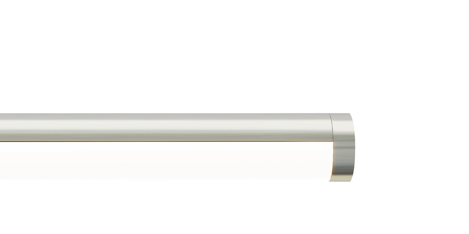 Pipeline 1 Suspension 24VDC Remote Power, End Feed, With Power, Diffused White Lens - Click to Enlarge