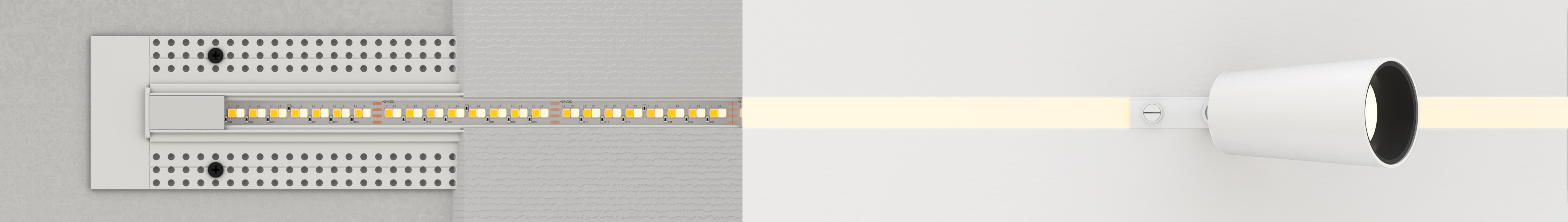TruTrack&reg; Dual Source With Integral LED Strip