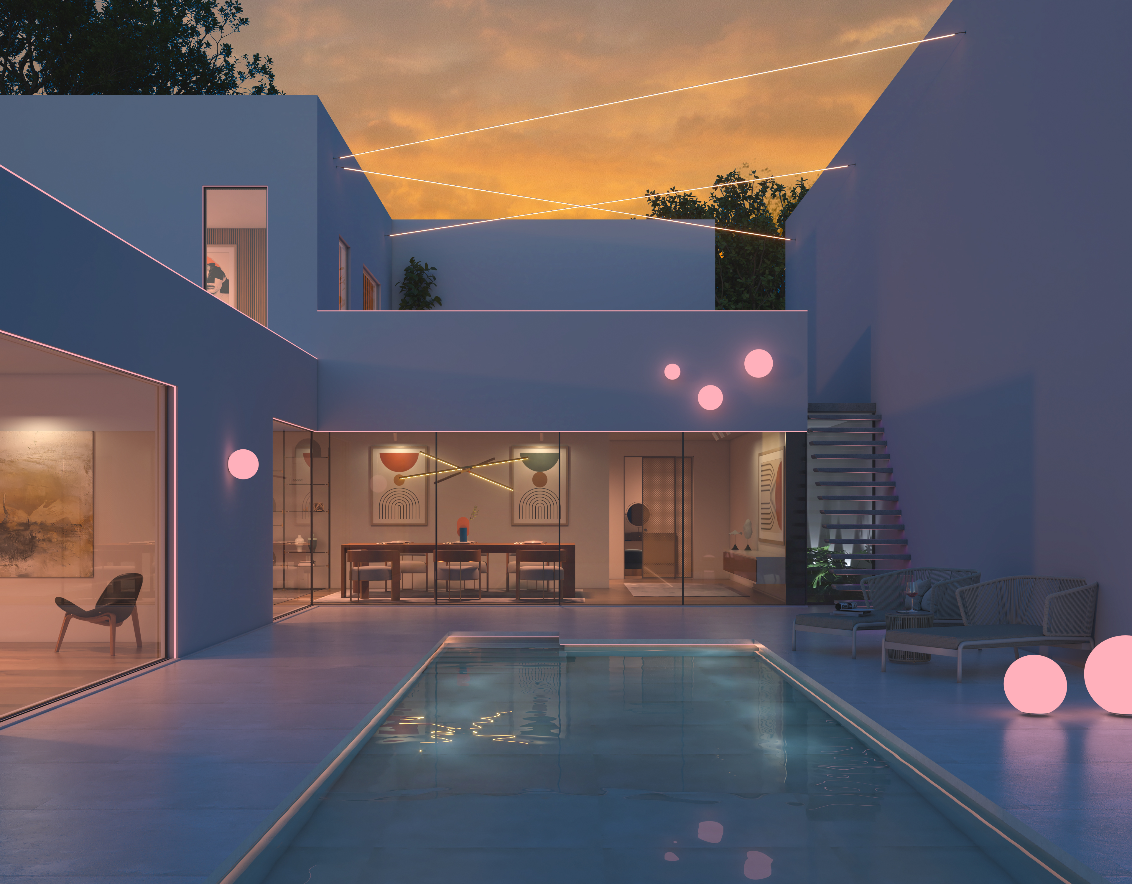 Pure Smart&trade; TruColor RGBTW A19 WI-FI Enabled Smart Lamp - Click to Enlarge