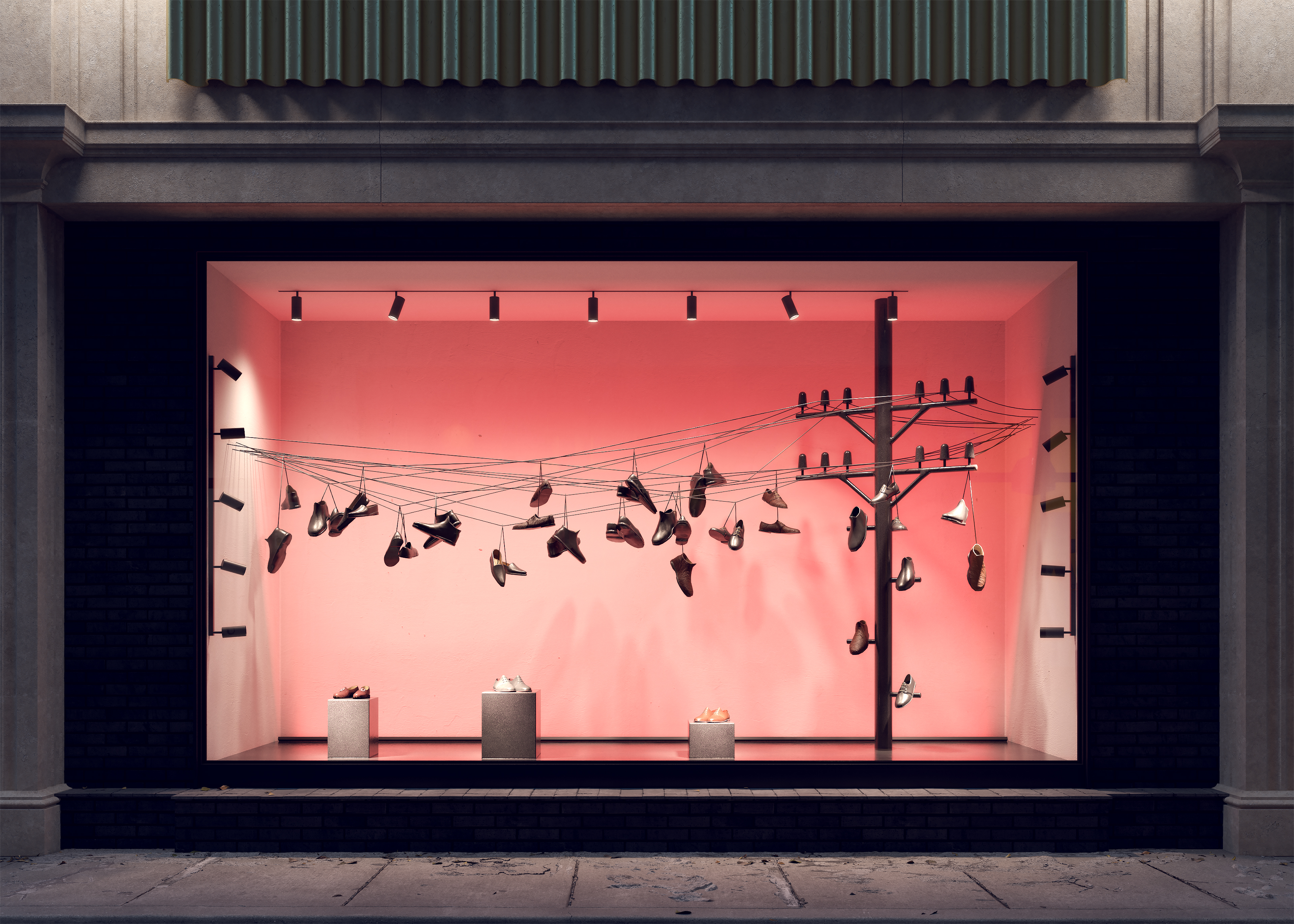 TS24M Magnetic Track 24VDC Remote Power, Two-Circuit, Surface Or Suspended Track System