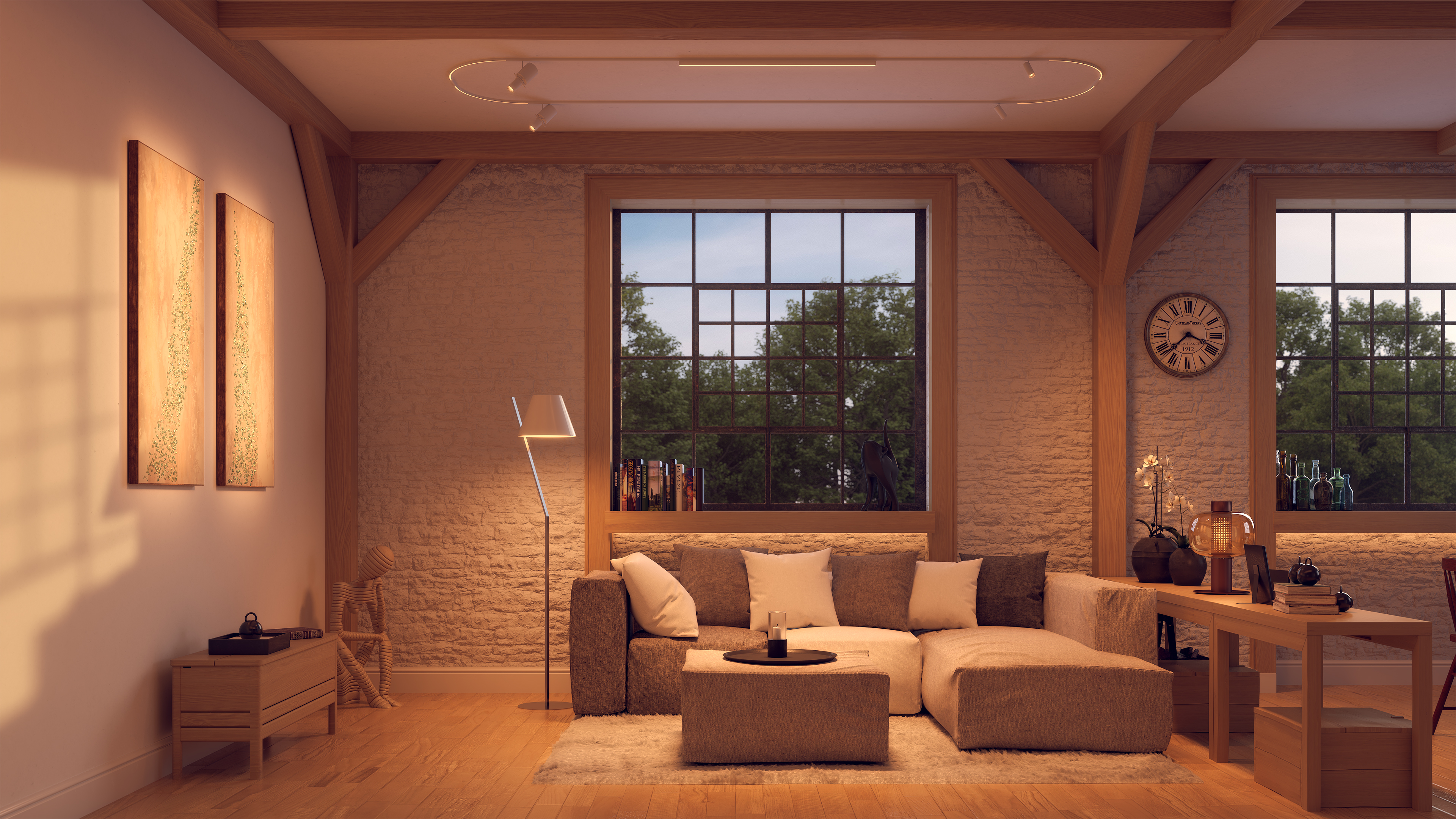 MTC48 MicroTrack&trade; Ceiling Mount 48VDC CLASS 2, Ceiling Mount Track System - Click to Enlarge