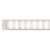Light Channel Complete Fixture 0.6 Micro Grazer 24VDC, Surface Mount, Static White, Linear Frosted Lens - Click to Enlarge
