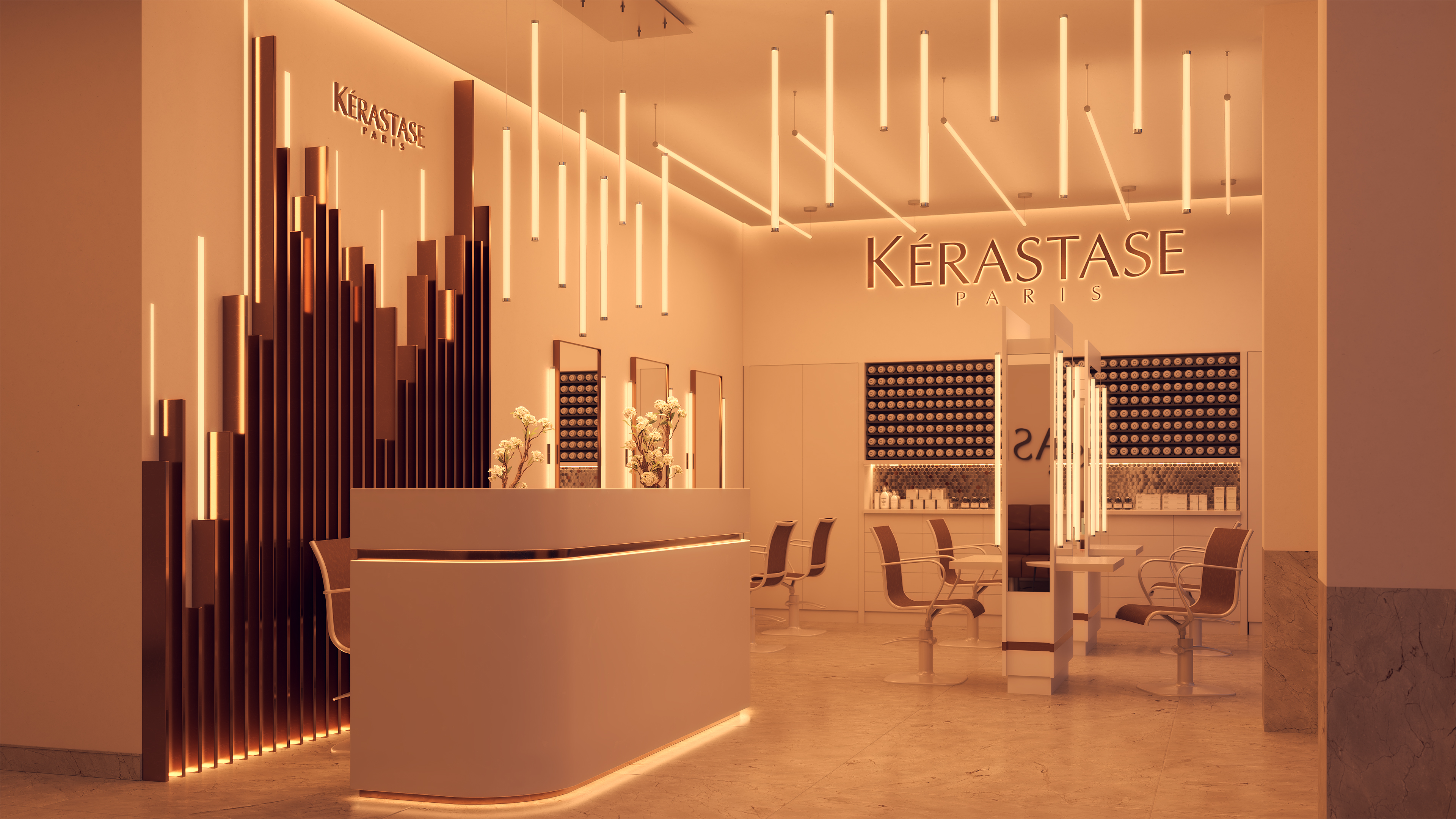 Solina 360 Multipoint 24VDC, Vertical Pendant, Remote Power - Click to Enlarge