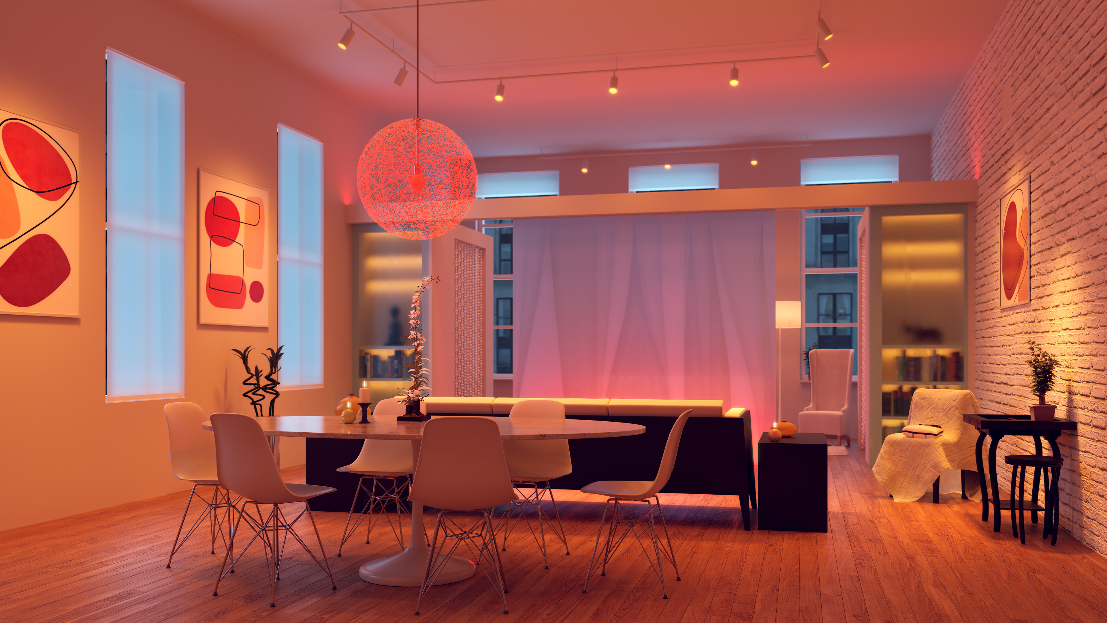 T24M Tubo Large Track Head High Output 24VDC Integrated LED,<br />Wi-Fi Enabled, 2-Circuit Magnetic, RGBTW - Click to Enlarge