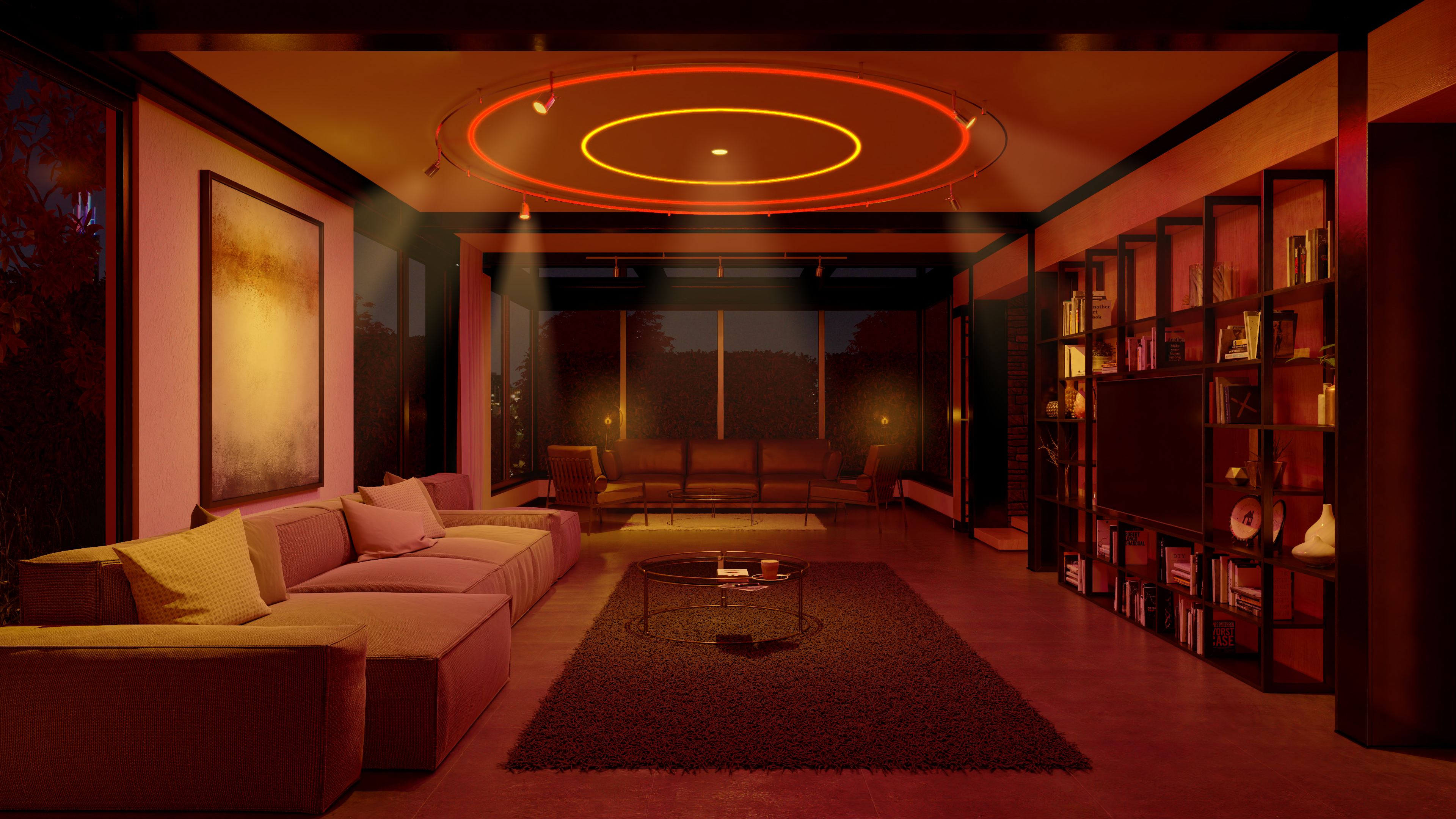 TruCirque .5A & 1A 24VDC Remote Power, Plaster-In LED System