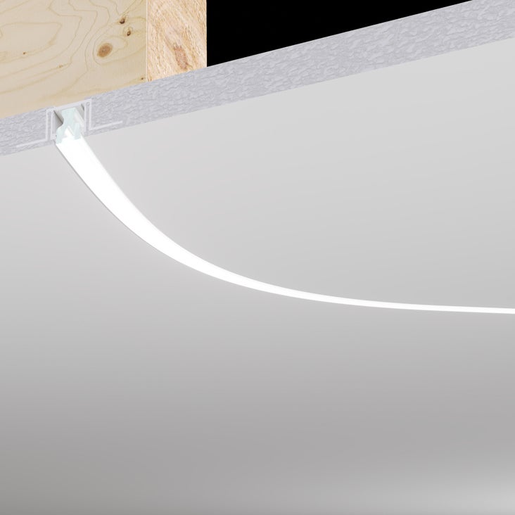 TruCurve DIY .5 24VDC Do-It-Yourself Plaster-In LED System - Click to Enlarge