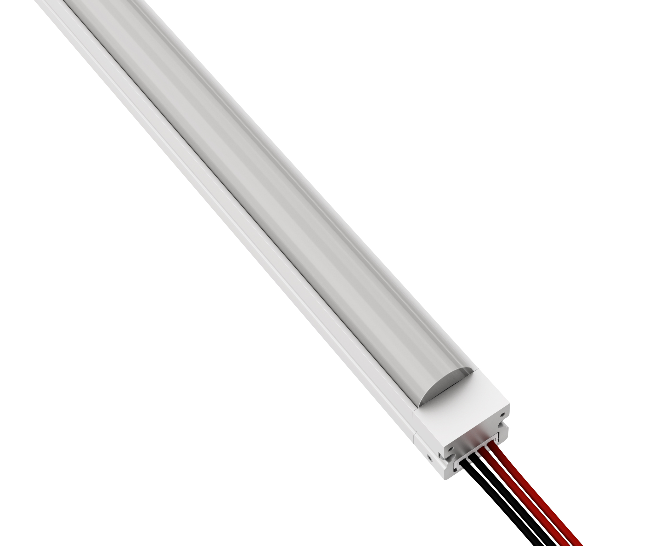 Light Channel  6 br   Static White  Micro Grazer br   Complete Fixture