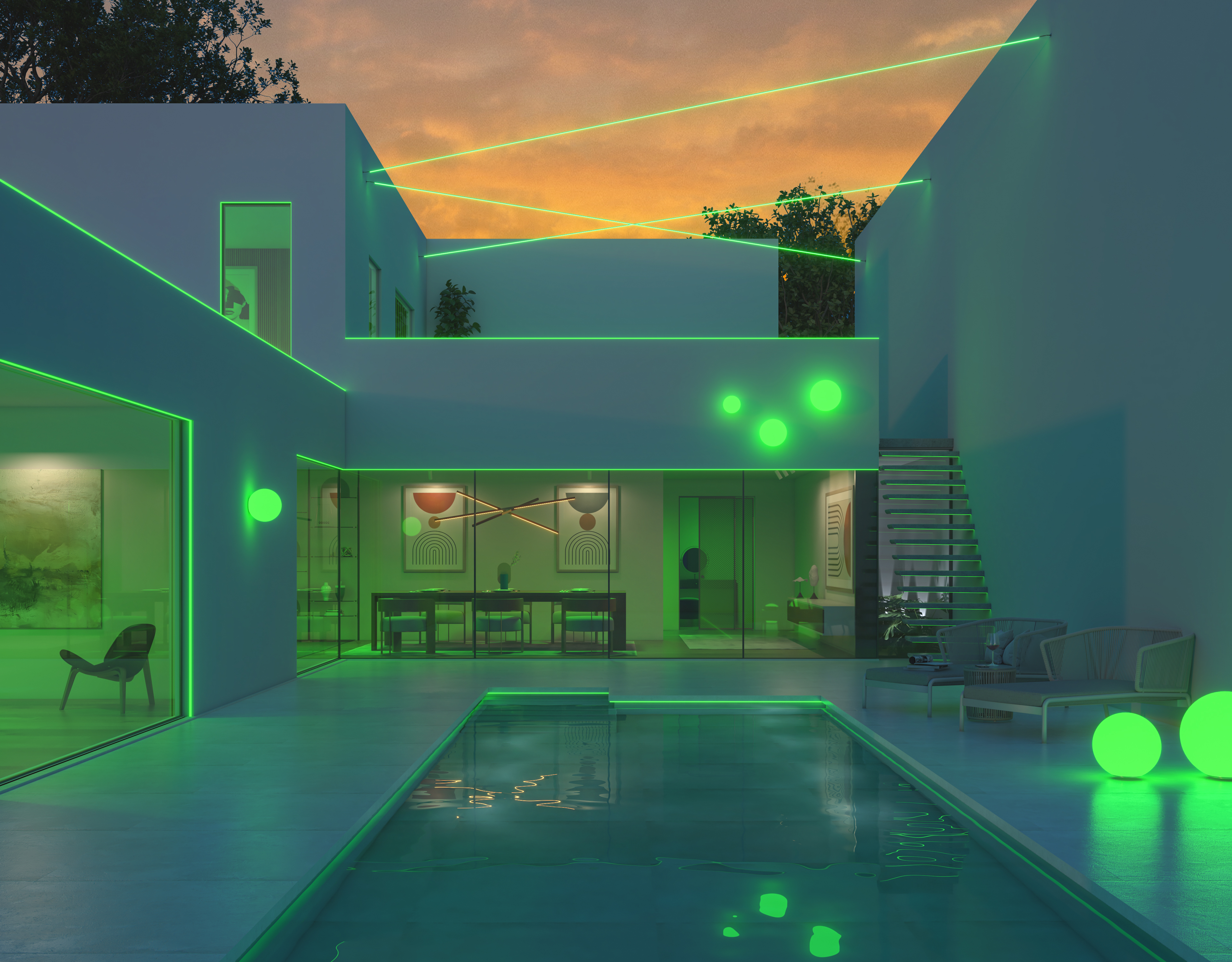 Pure Smart&trade; TruColor RGBTW A19 WI-FI Enabled Smart Lamp - Click to Enlarge