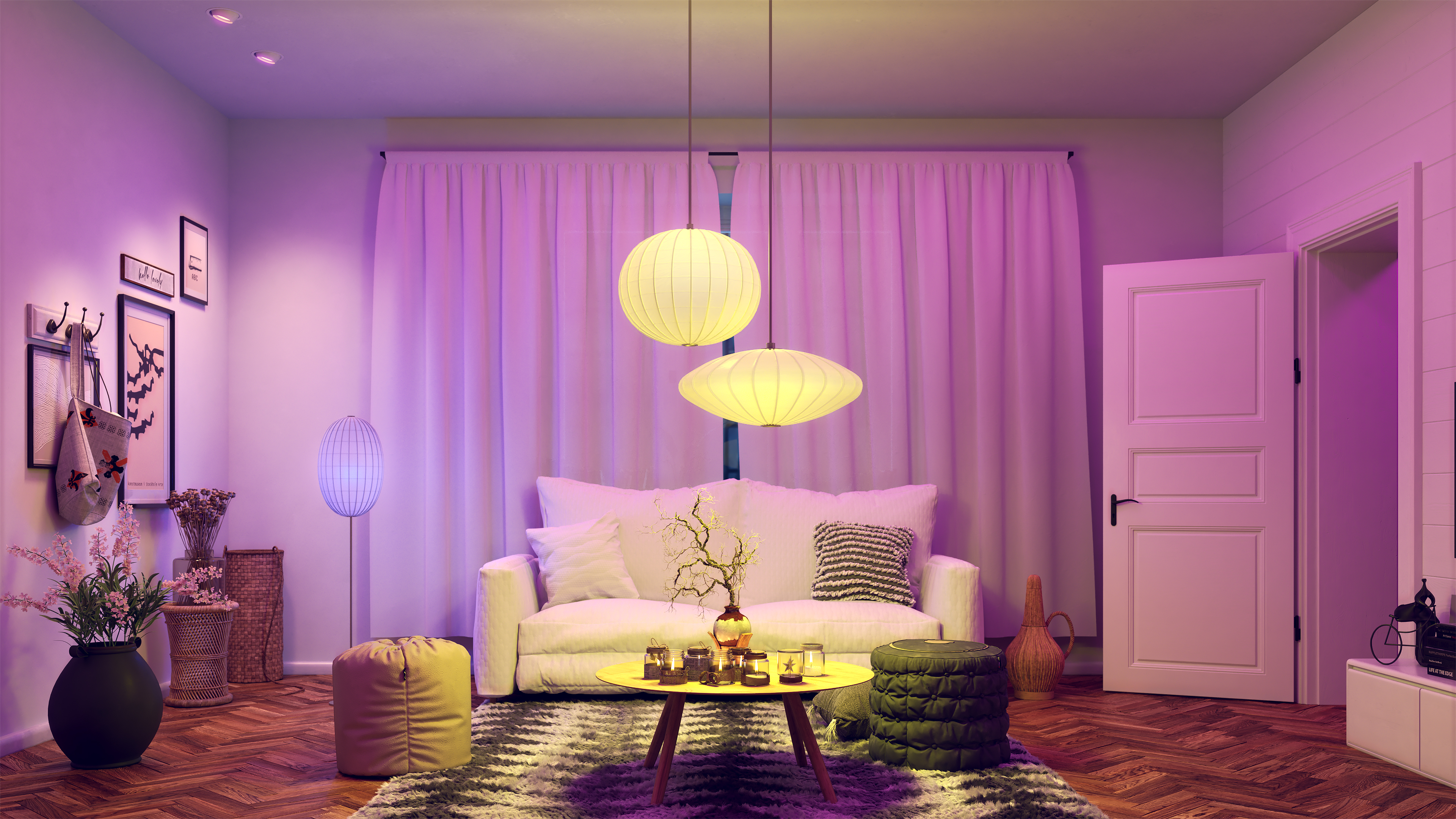 Pure Smart&trade; TruColor RGBTW BR30 WI-FI Enabled Smart Lamp - Click to Enlarge