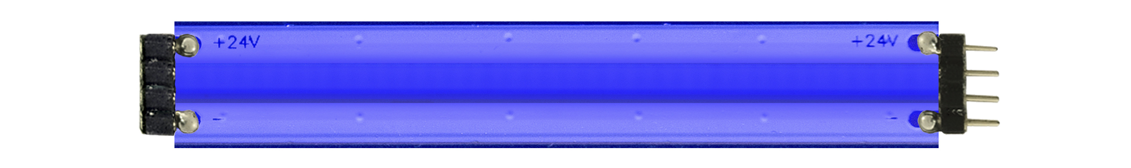 Lazer Strip COB&trade; Monochromatic Color, 3W & 5W, 24VDC - Click to Enlarge