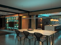 Nimbus, TruCirque, A19, BR30, Light Channel, Luca and Monorail Dining Kitchen RGBTW