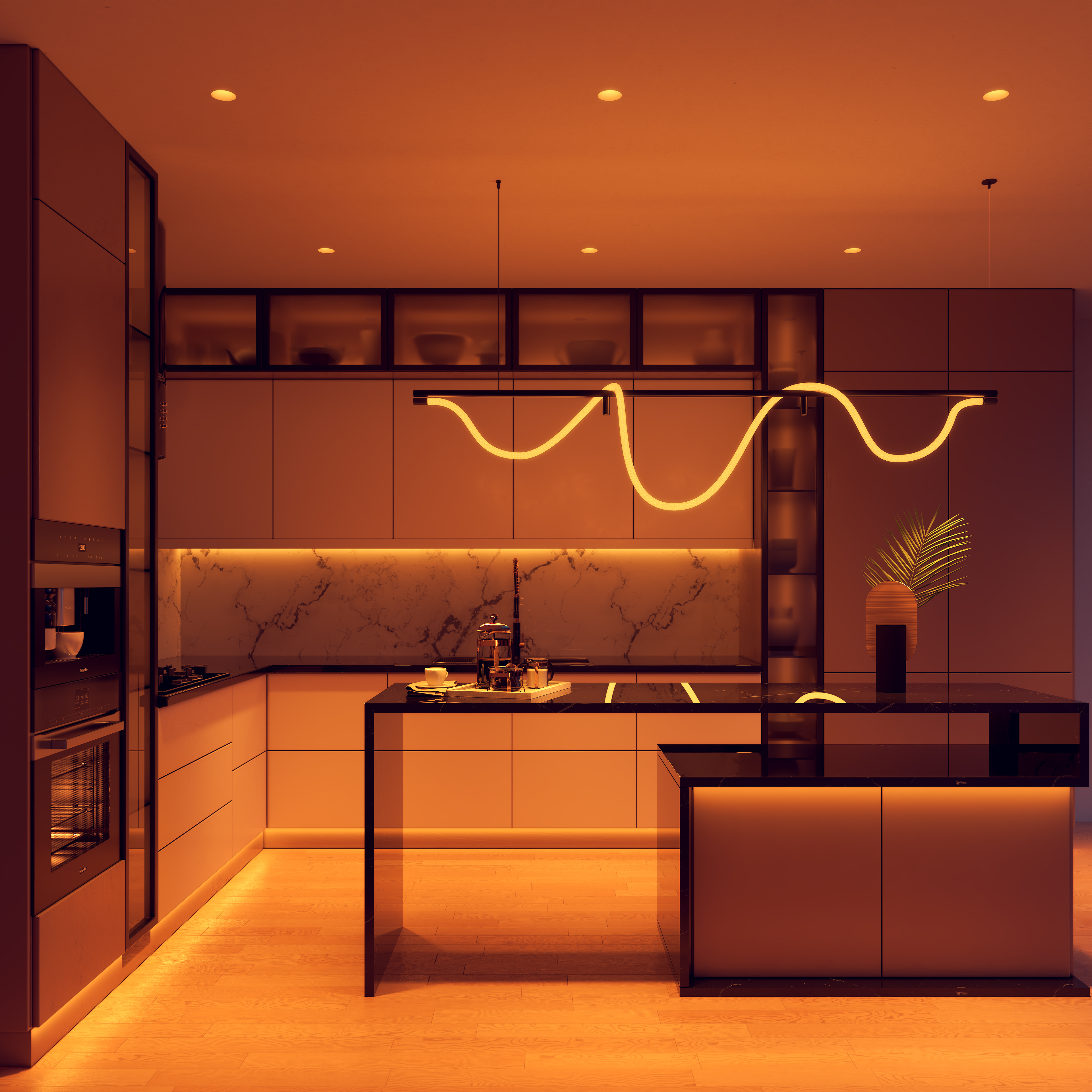 Luca 2.7" TruColor&trade; RGBTW 24V Class 2, Recessed Fixed & Adjustable Downlights - Click to Enlarge