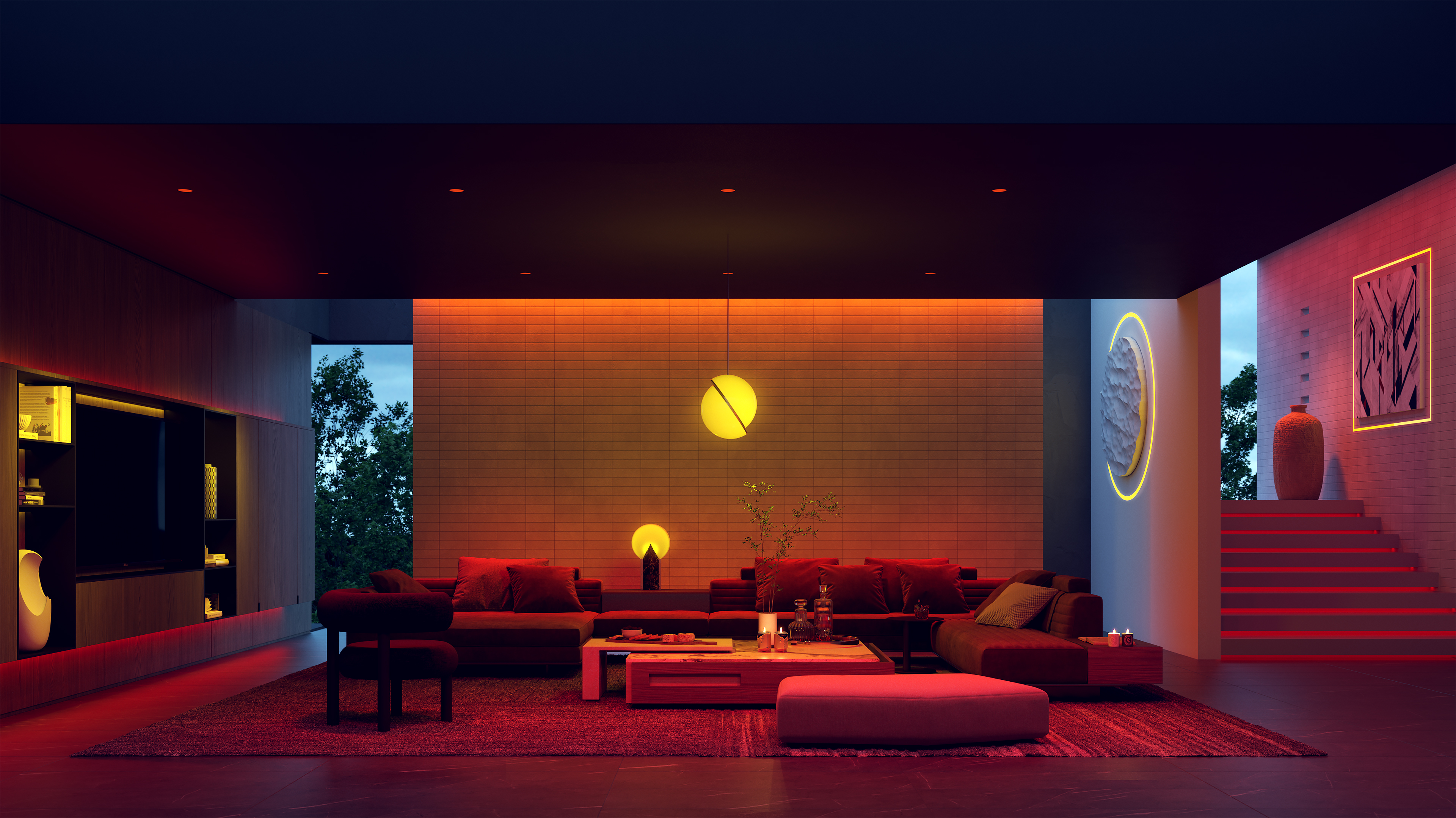 Luca 2.7" DMX/DALI TruColor&trade; RGBTW 48V Class 2, Recessed Fixed & Adjustable Downlights - Click to Enlarge