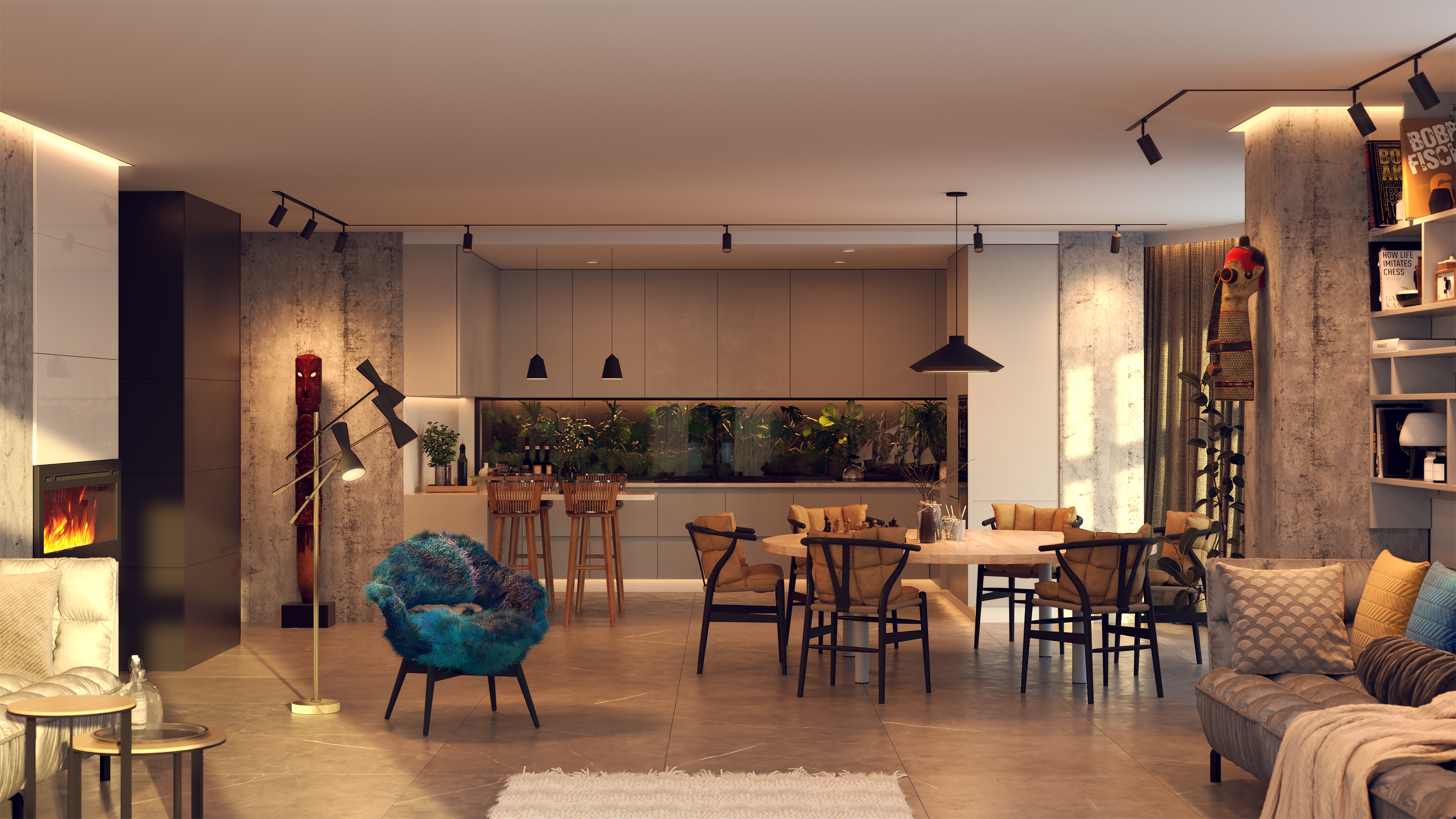 Verge Ceiling TruColor&trade; RGB & Tunable White 24VDC 5/8"<br />Drywall Plaster-In LED System, 5 Channel Control - Click to Enlarge