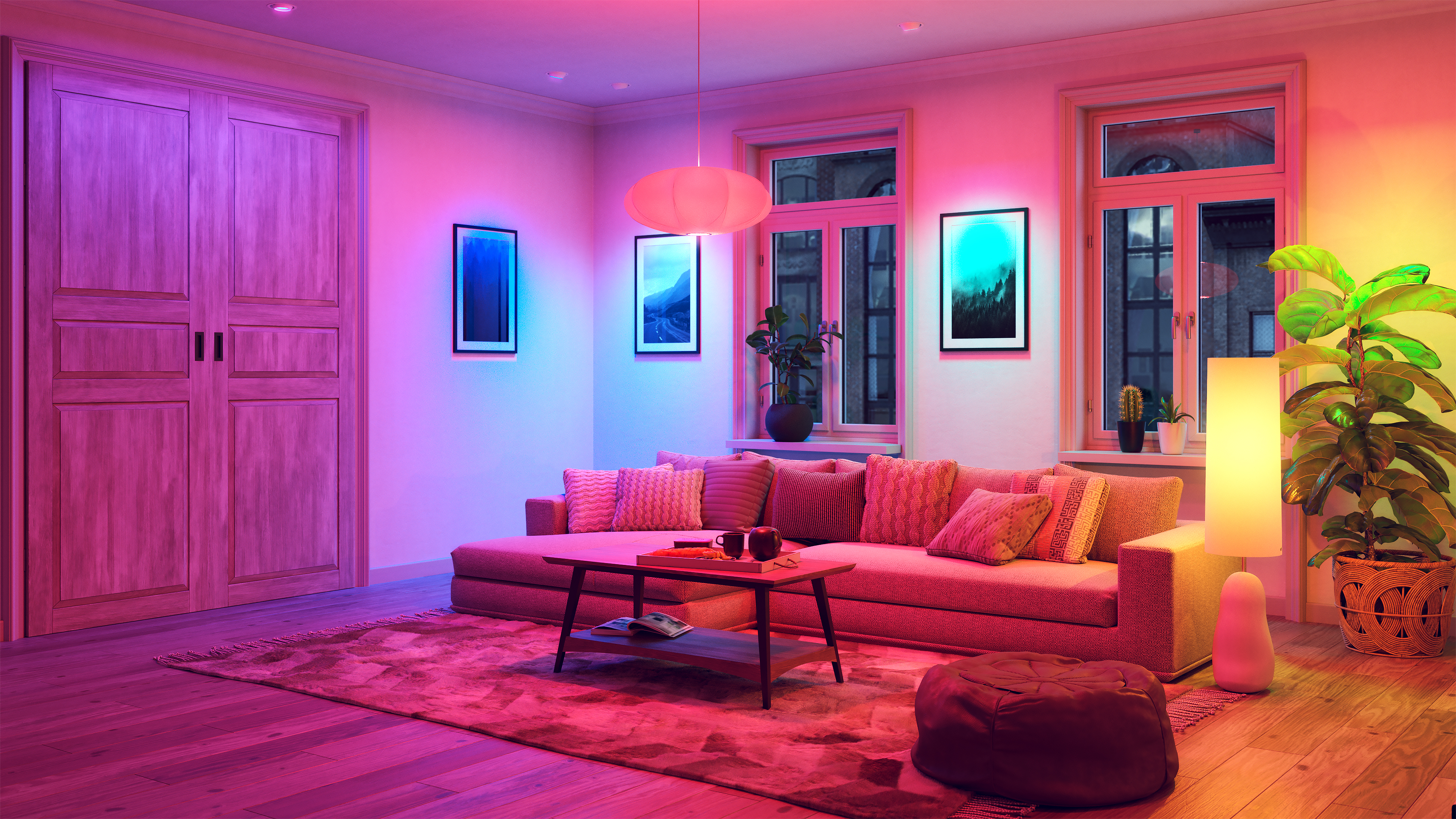 Pure Smart&trade; TruColor RGBTW BR30 WI-FI Enabled Smart Lamp - Click to Enlarge