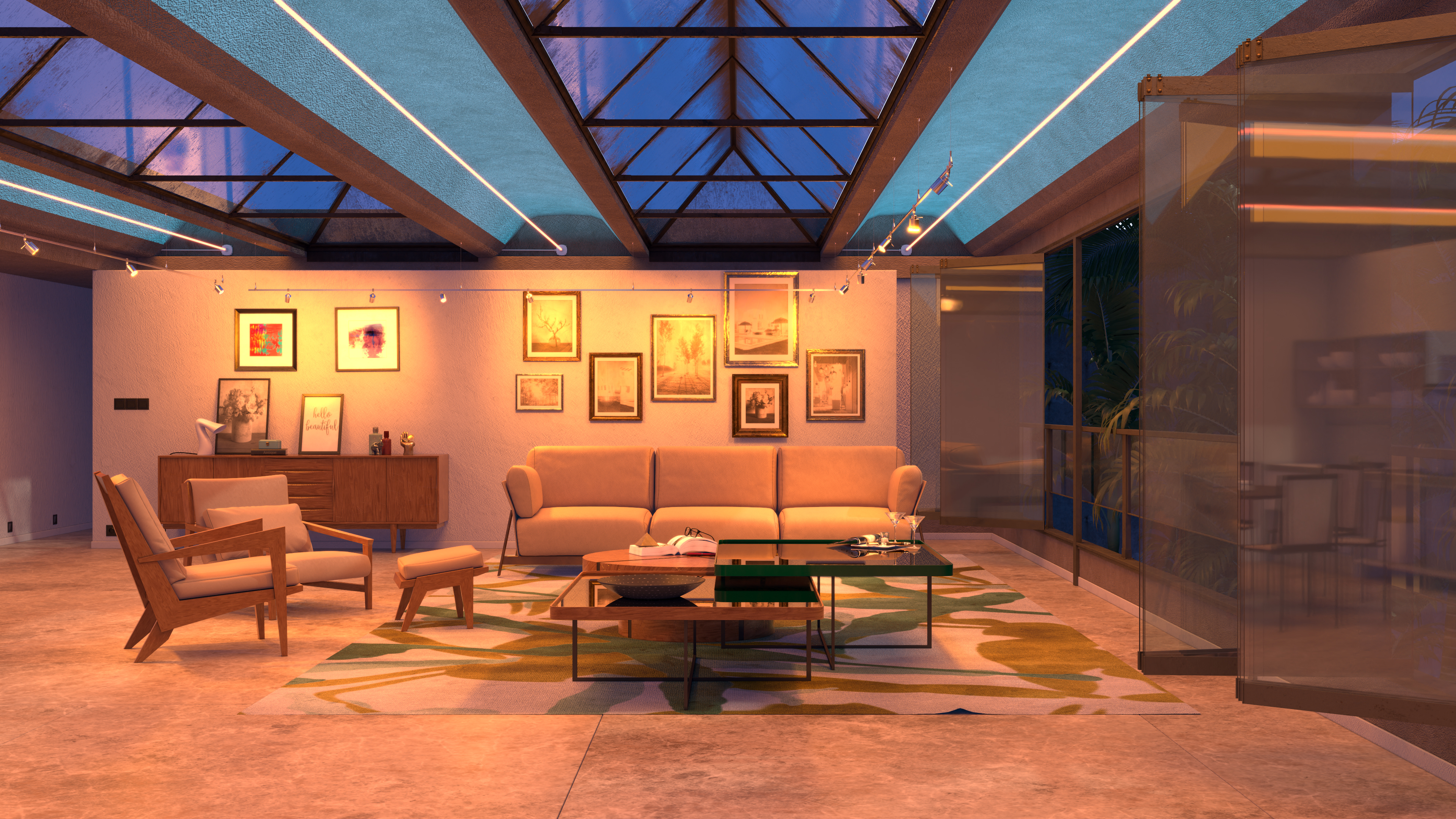 Monorail with Rebel Heads - Click to Enlarge