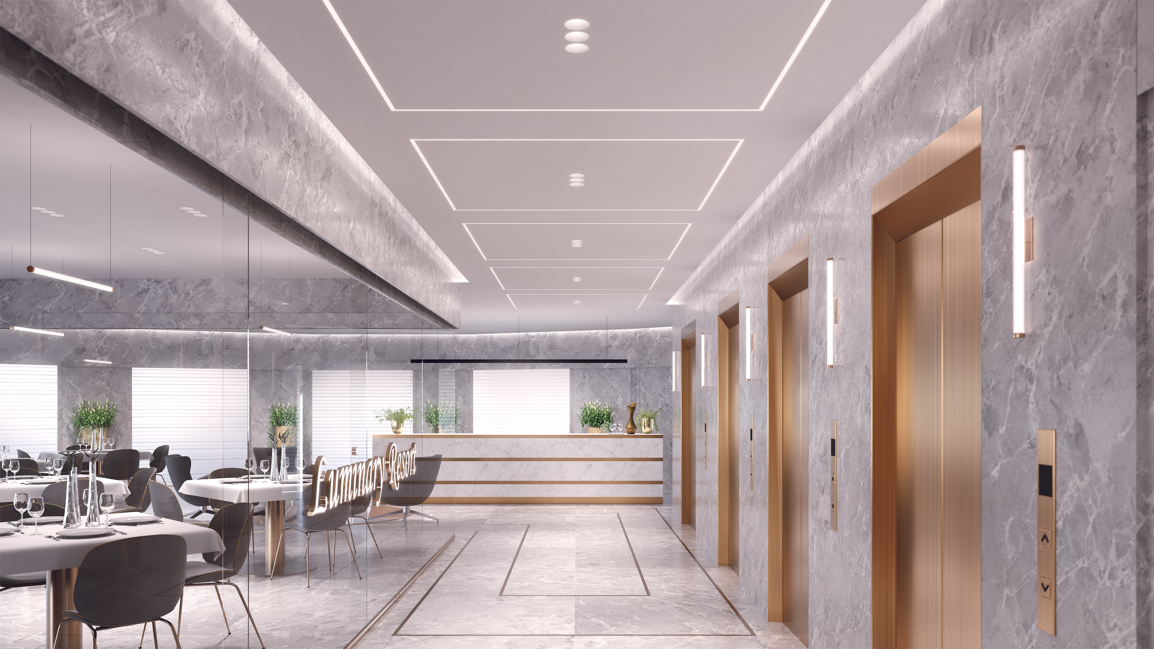 Solina 360 Ceiling Or Wall Mount 24VDC, Remote Power - Click to Enlarge