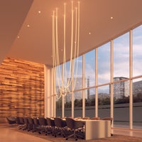 Trapeze Wave Chandelier Oval 24VDC, Static White, Warm Dim, Tunable White, & TruColor