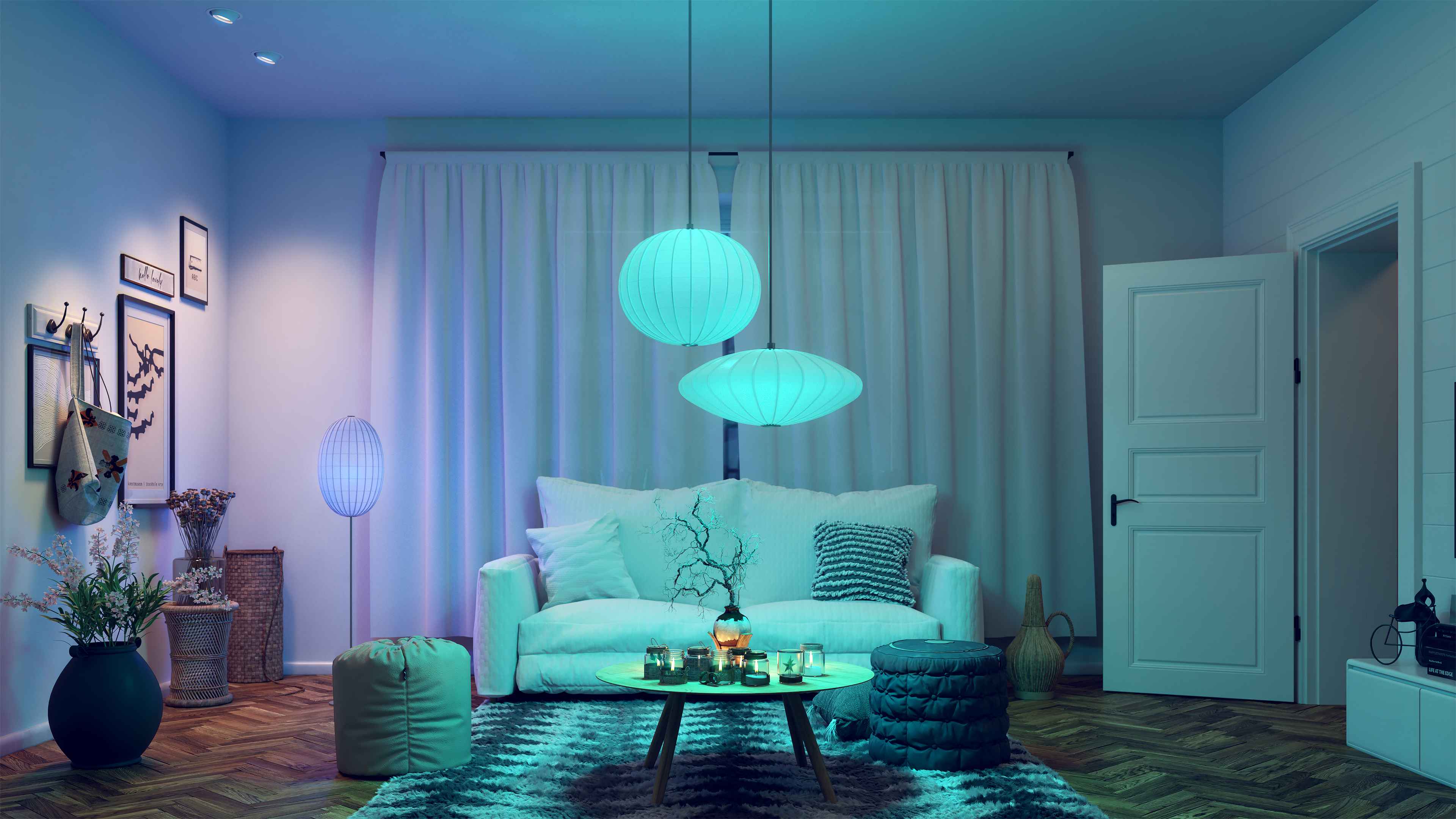 Pure Smart&trade; TruColor RGBTW BR30 WI-FI Enabled Smart Lamp - Click to Enlarge